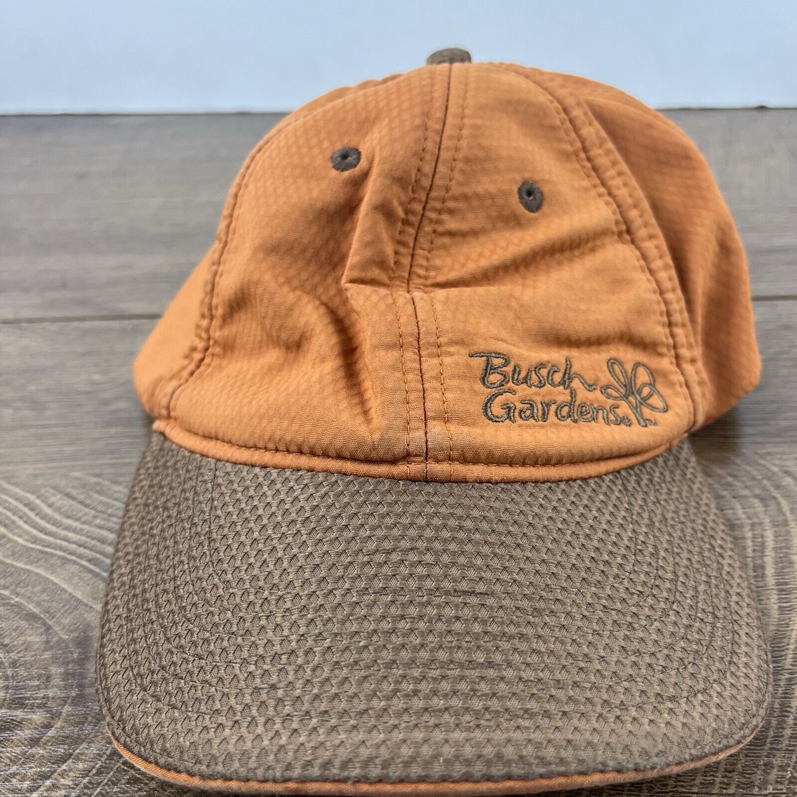 Other Busch Gardens Hat Adjustable Hat Orange Adjustable Hat Adult Size ONE SIZE - 2 Thumbnail