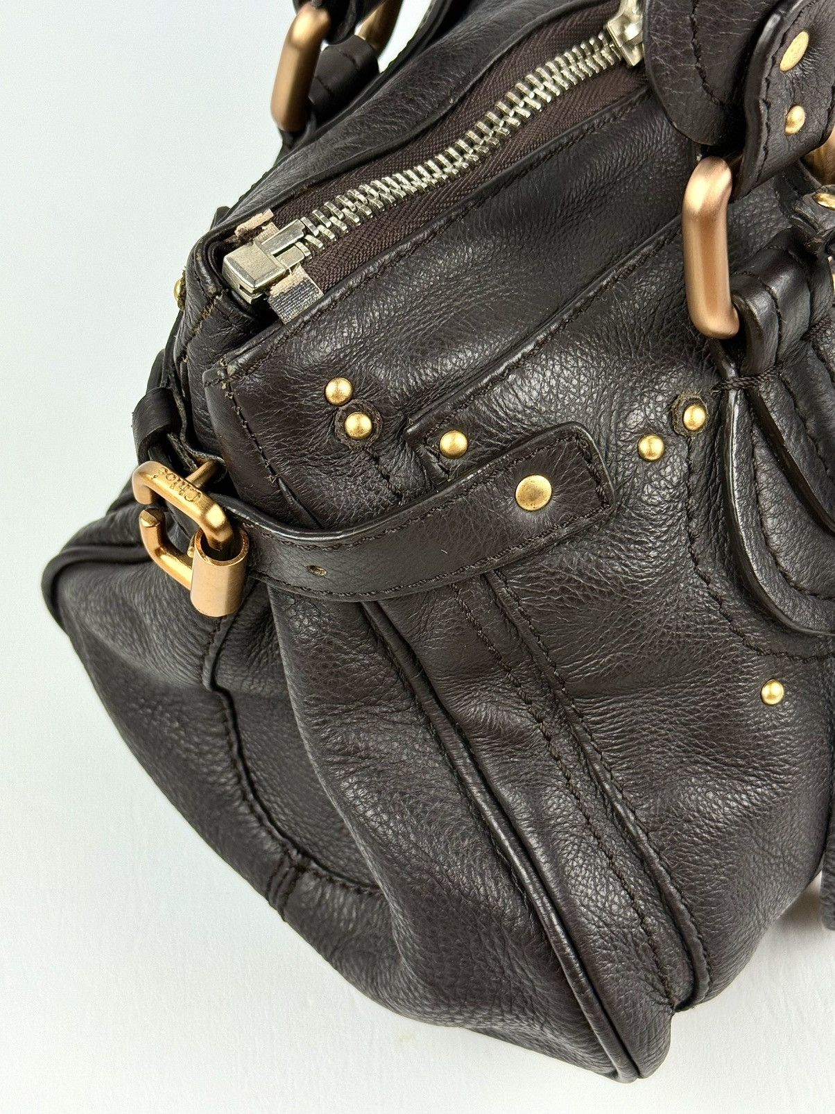 Chloe Chloe - Phoebe Philo - 2005 - Dark Chocolate - Paddington Size ONE SIZE - 7 Thumbnail