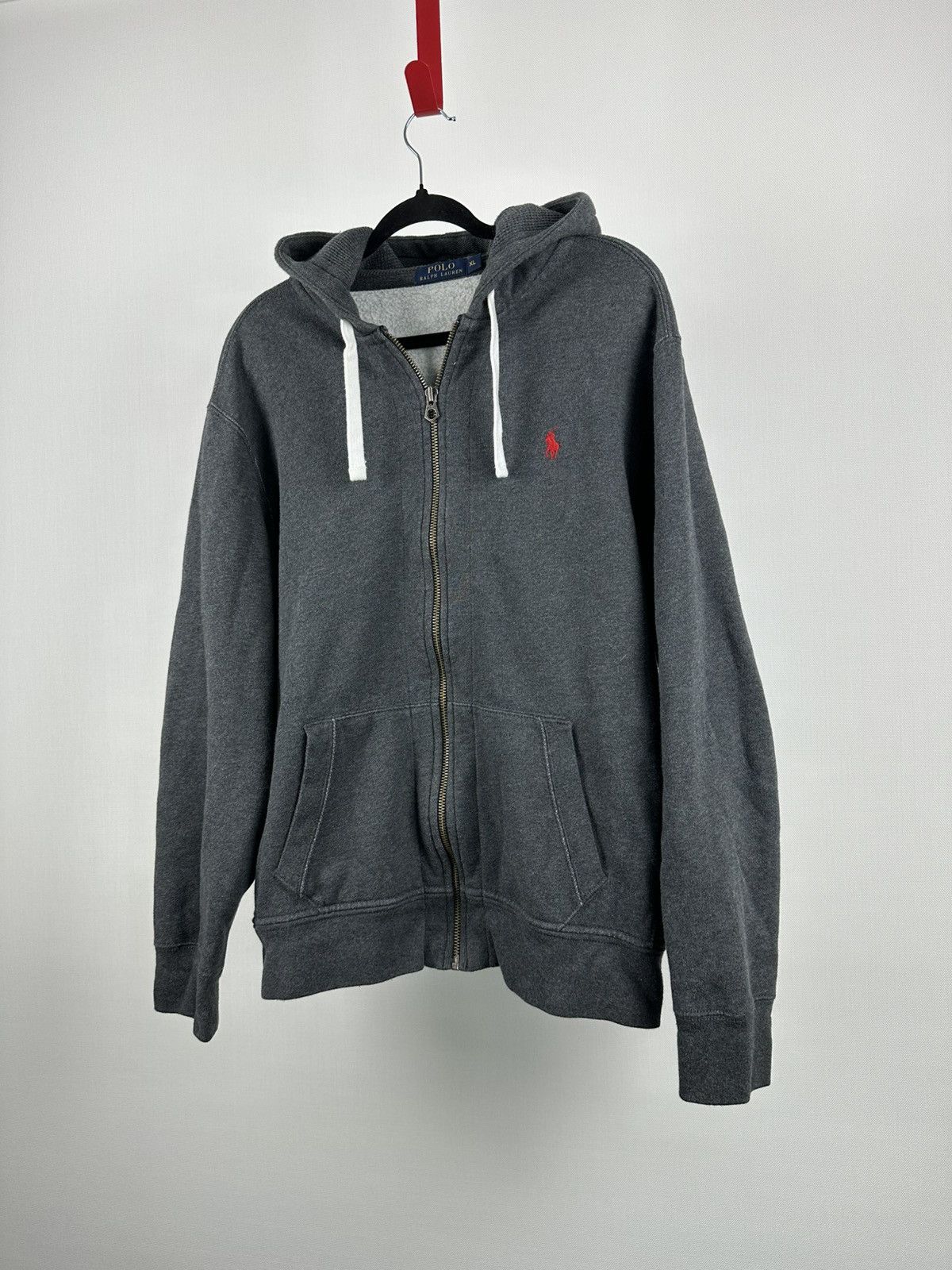 Polo Ralph Lauren Ralph Lauren Grey Full-Zip Hoodie Men’s XL Size US XL / EU 56 / 4 - 4 Thumbnail