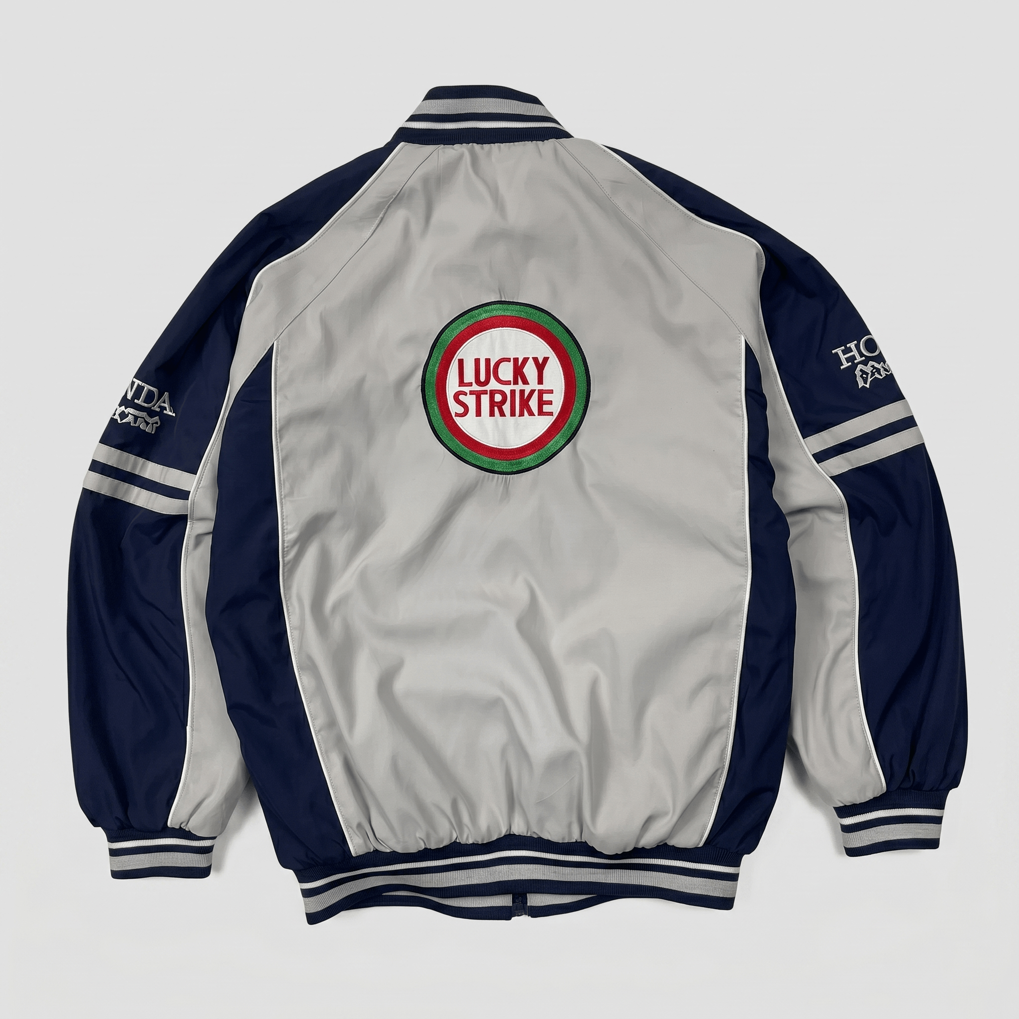 Vintage Vintage Y2K Honda Lucky Strike F1 Racing Jacket Bomber Size L / US 10 / IT 46 - 2 Thumbnail