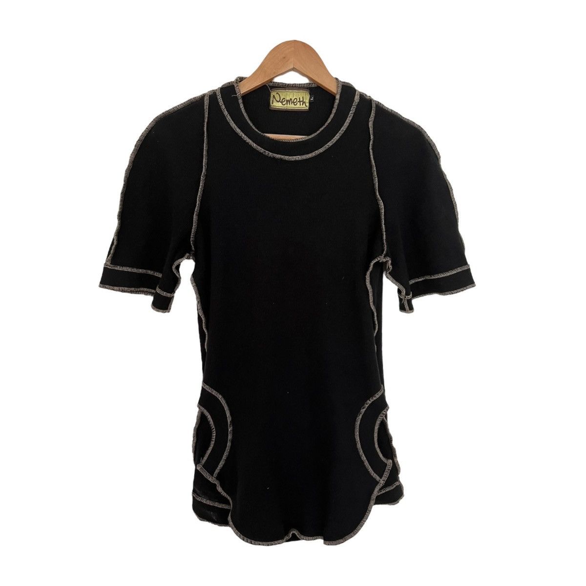 Christopher Nemeth Nemeth contrast stitch dress Size L / US 10 / IT 46 - 1 Thumbnail