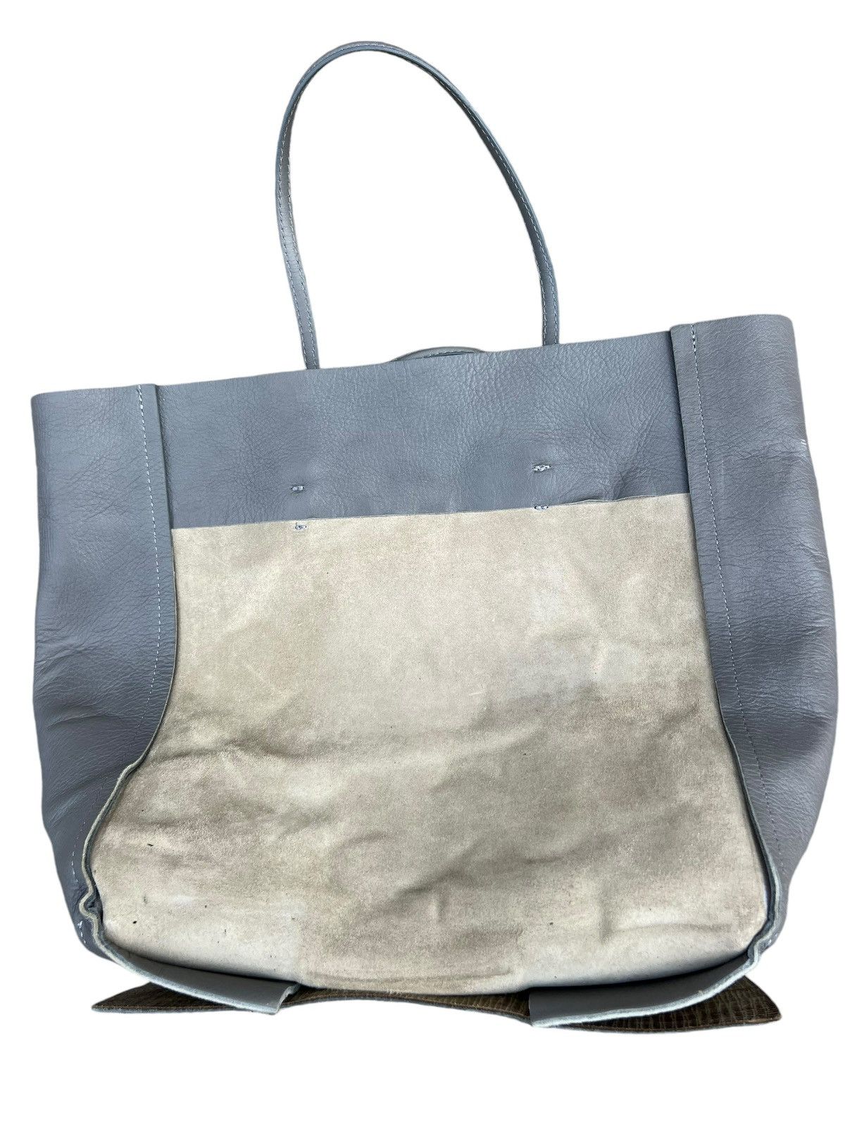 Leather Handmade Amantes Amentes Stars Patina Leather Tote Bag Size ONE SIZE - 23 Thumbnail