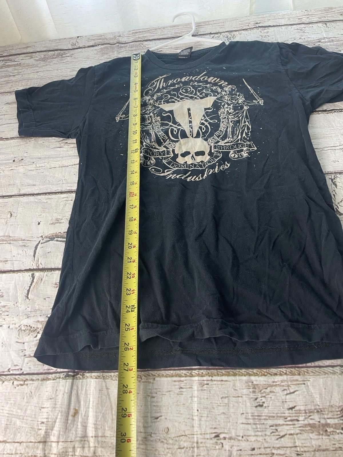 Other Throwdown Premium Shirt Adult M White Black Graphic Tee MMA Size US M / EU 48-50 / 2 - 4 Thumbnail