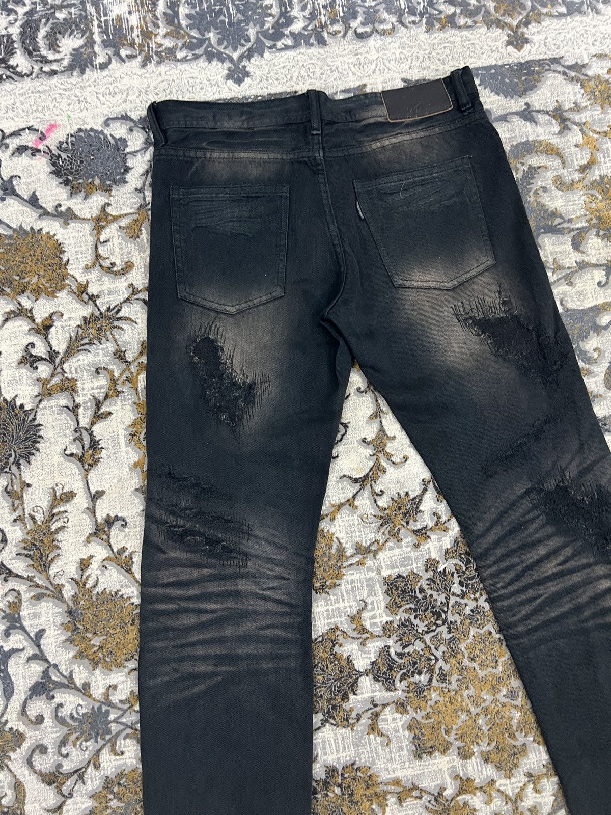 Tornado Mart TORNADO MART JAPANESE BRAND DISTRESSED DENIM Size US 33 - 11 Thumbnail