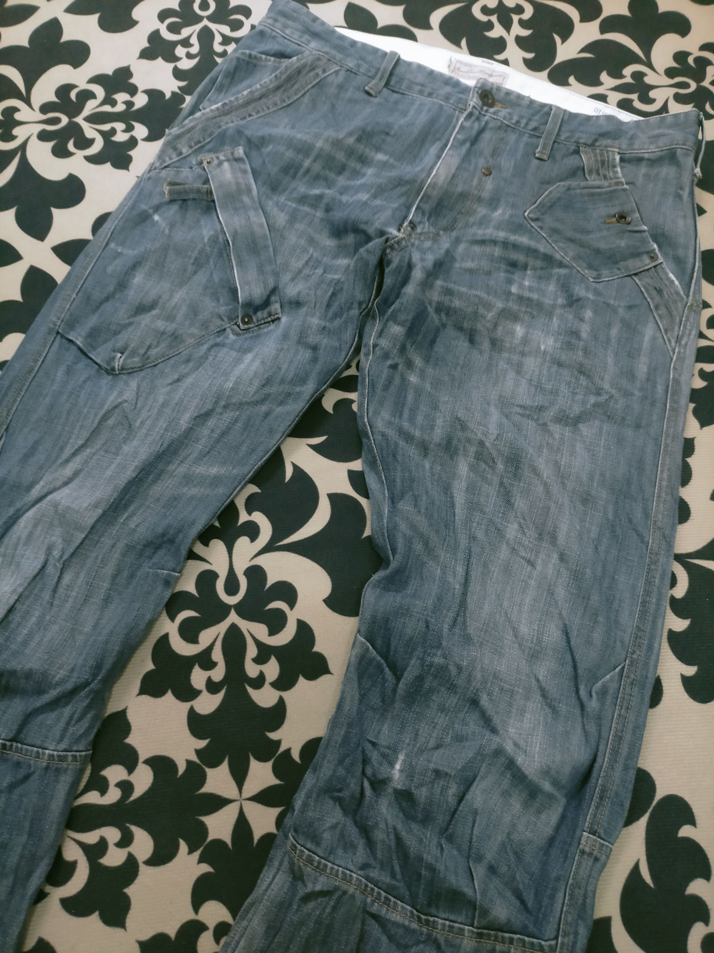 Avirex × Japanese Brand × Vintage 🔥 Vintage 🔥 Avirex Tactical Jeans Size US 35 - 7 Thumbnail