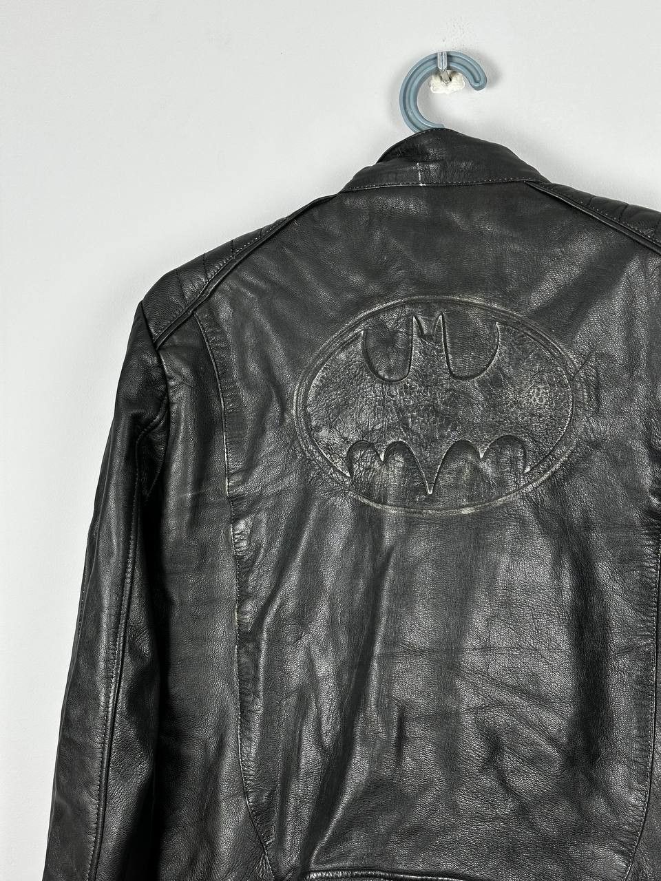 DC Comics Rare Vintage DC Comics Batman Jacket Leather Logo Size US M / EU 48-50 / 2 - 1 Thumbnail