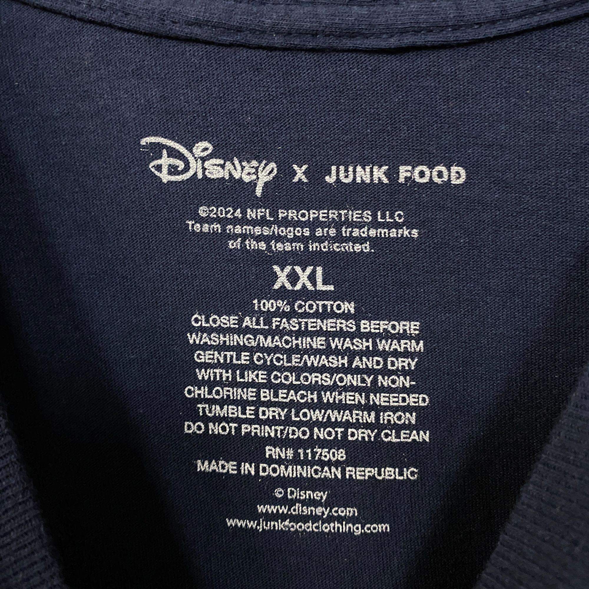 Junk Food Disney x Junk Food NFL Chicago Bears Mickey Mouse Navy Blue Size US XXL / EU 58 / 5 - 4 Thumbnail