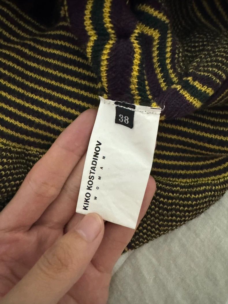 Kiko Kostadinov Kiko Kostadinov Size38 Knitted vest, size 38, with purple a Size US M / EU 48-50 / 2 - 5 Thumbnail