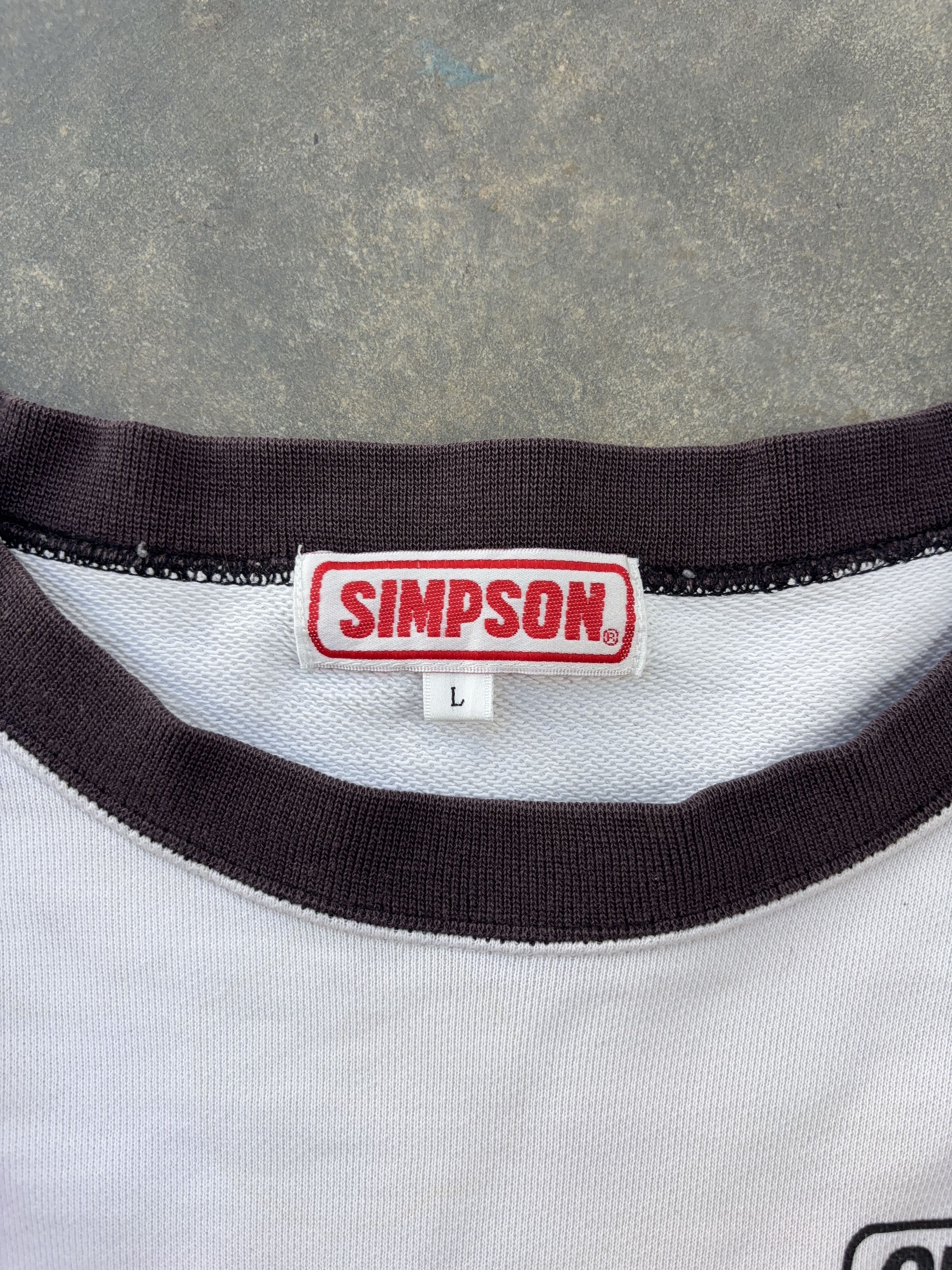 Other Simpson Vintage Motorsport Long Sleeve T-Shirt Size US L / EU 52-54 / 3 - 5 Thumbnail