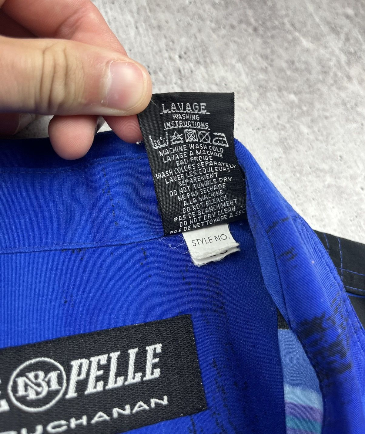 Pelle Pelle × Vintage Vintage Crazy Avant Garde Shirt Pelle Pelle Size US L / EU 52-54 / 3 - 9 Thumbnail