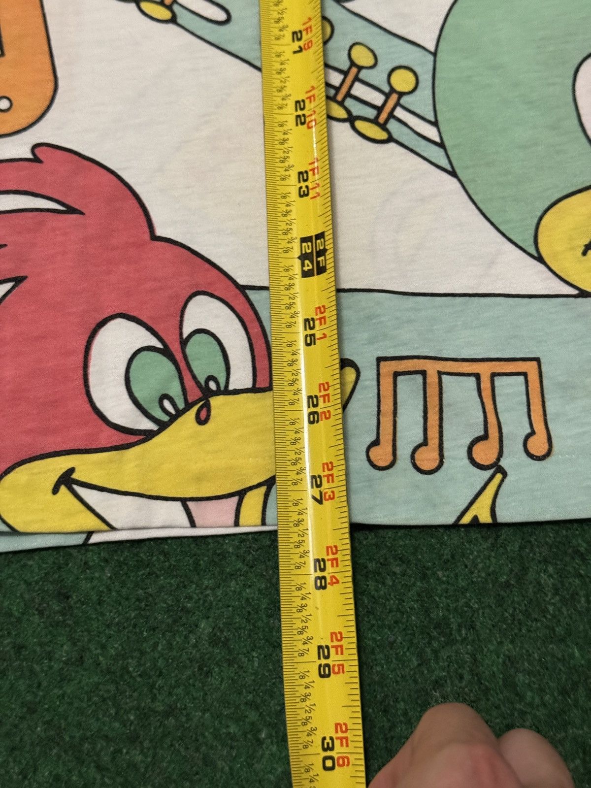 Spalding Vintage 90s Woody Wood Pecker Cartoon Spalding Polo Shirt Size US M / EU 48-50 / 2 - 6 Thumbnail