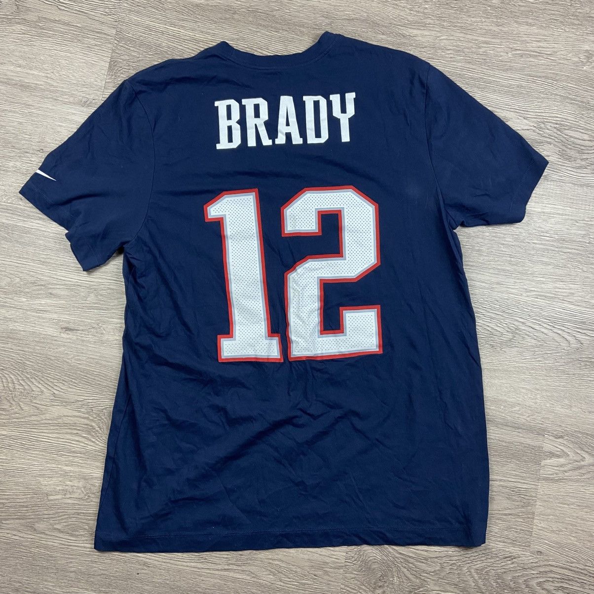 Nike Vintage Tom Brady Dri-fit New England Patriot NFL jersey XL Size US XL / EU 56 / 4 - 1 Thumbnail