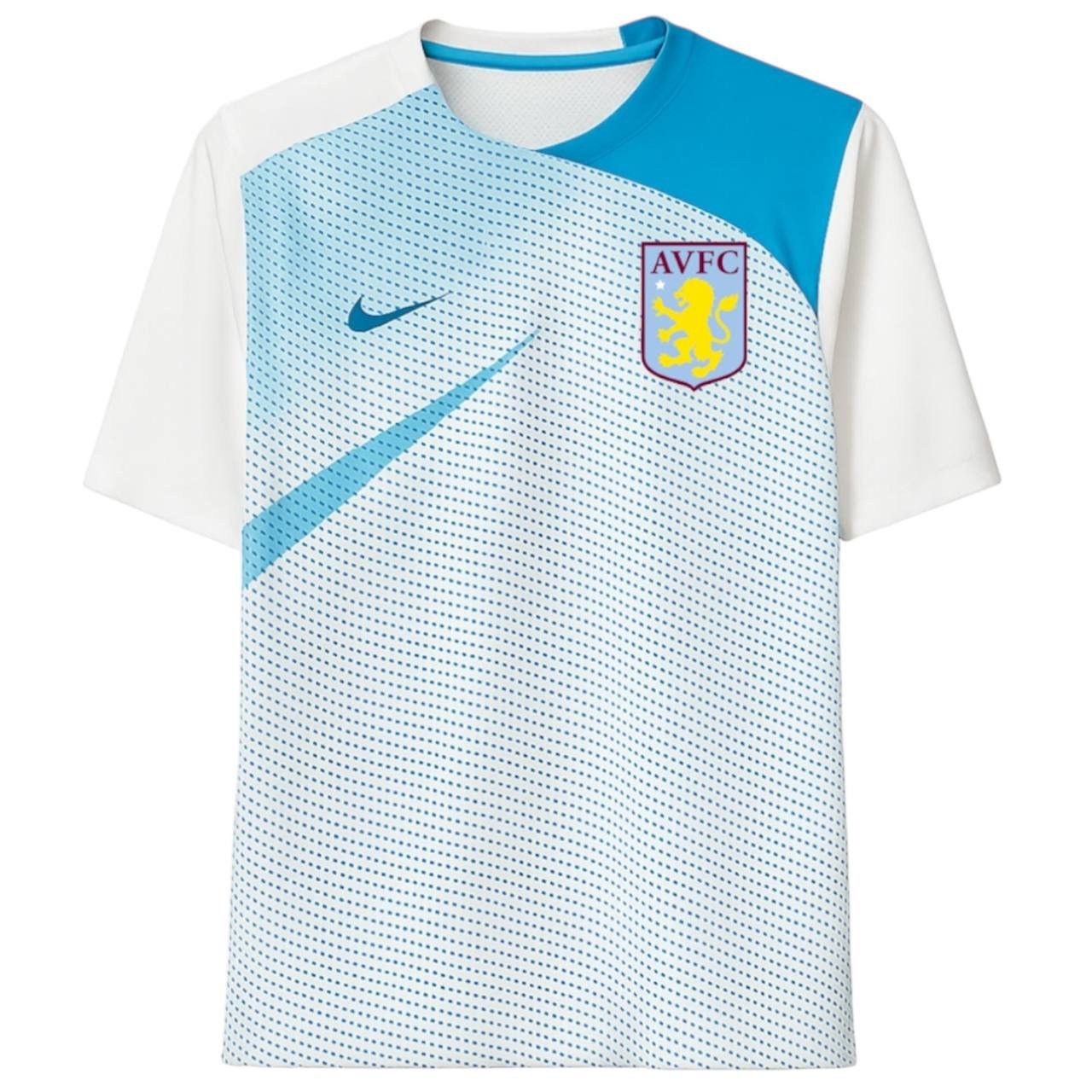 Nike 2007/08 ASTON VILLA TRAINING SOCCER JERSEY FOOTBALL SHIRT M Size US M / EU 48-50 / 2 - 1 Thumbnail