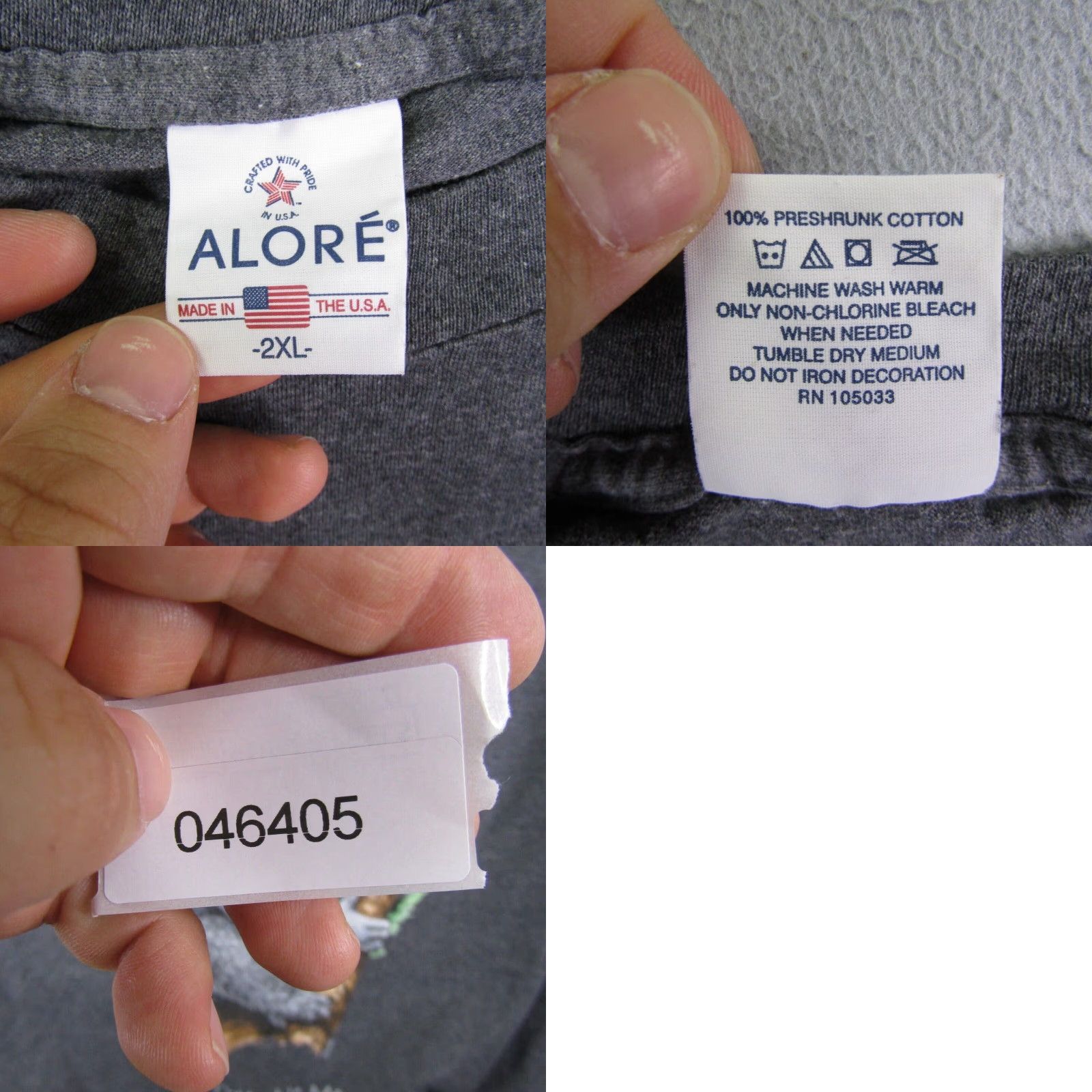 Vintage VINTAGE Alore Koala Bear Shirt Mens 2XL Gray Short Sleeve Graphic Print 2002 Y2K T-Shirt Mens Size US XXL / EU 58 / 5 - 8 Thumbnail