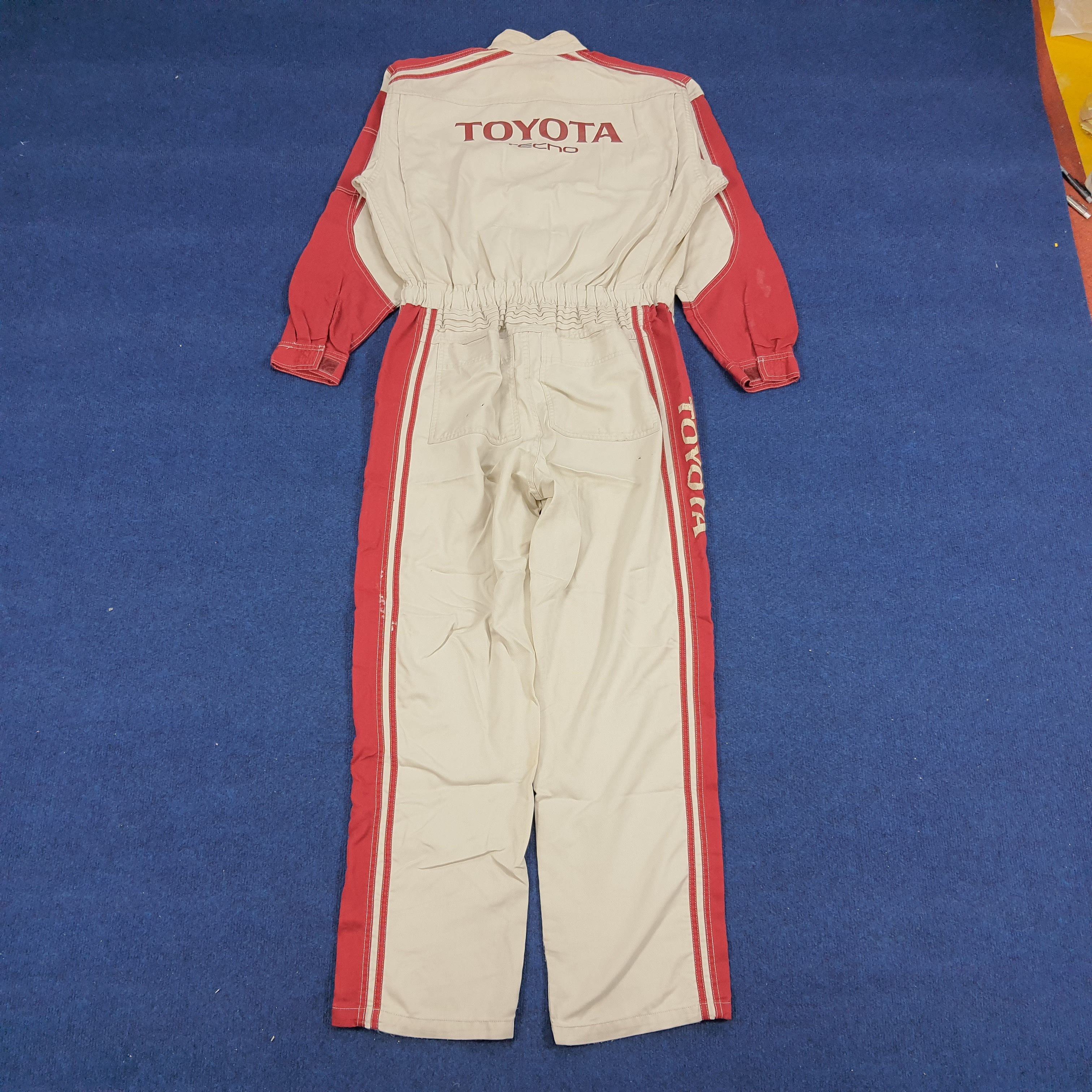 Vintage Tecno Toyota Japan Racing Motorsports Coverall