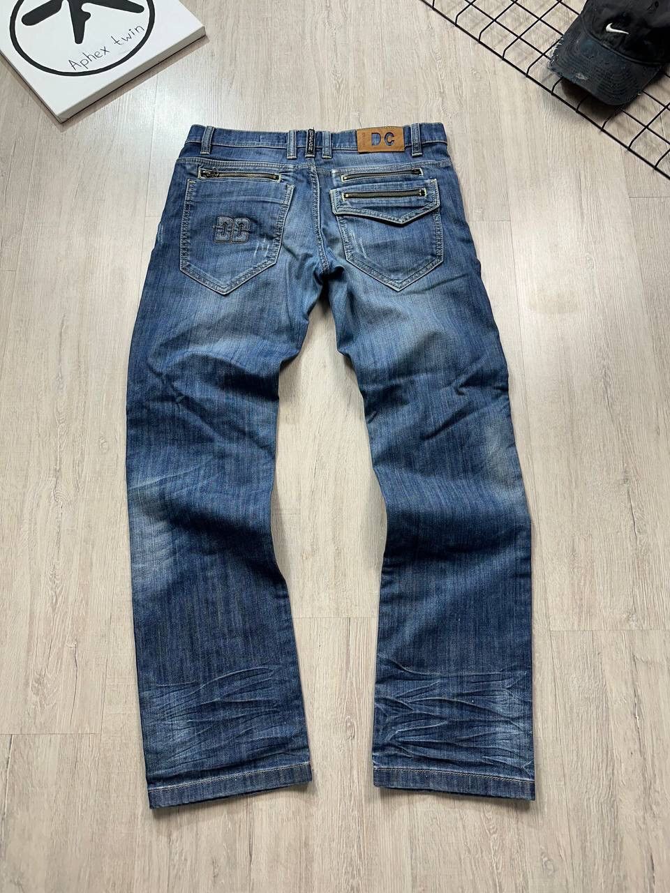 Japanese Brand × Vintage Crazy Vintage Avantgarde Y2K Jeans Size US 31 - 4 Thumbnail