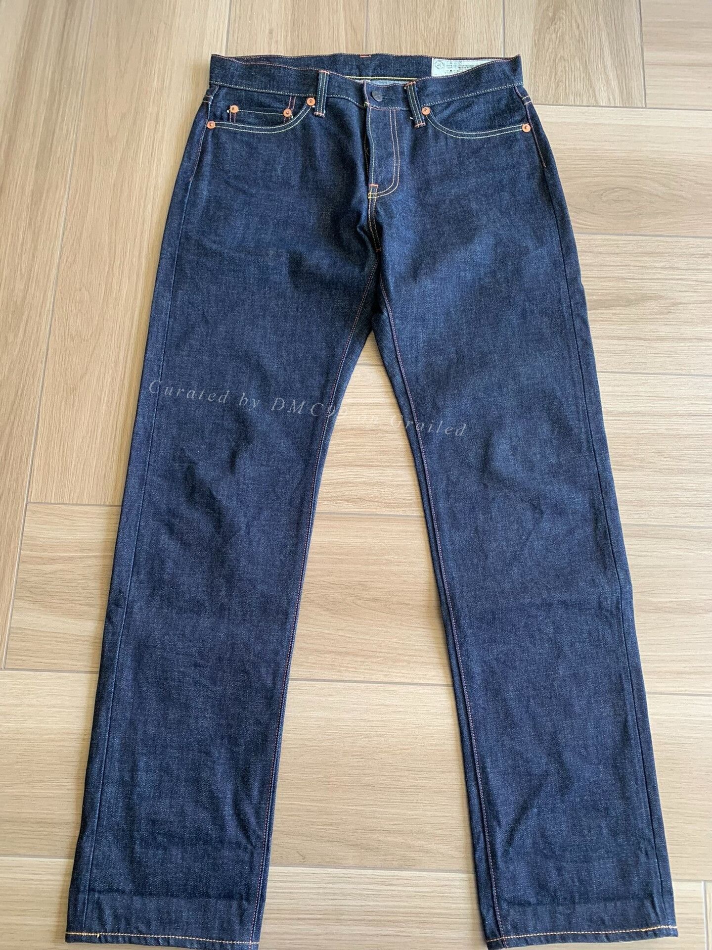 Other Okayama 15oz Raw Black Pleated Japanese Selvedge Denim Pants