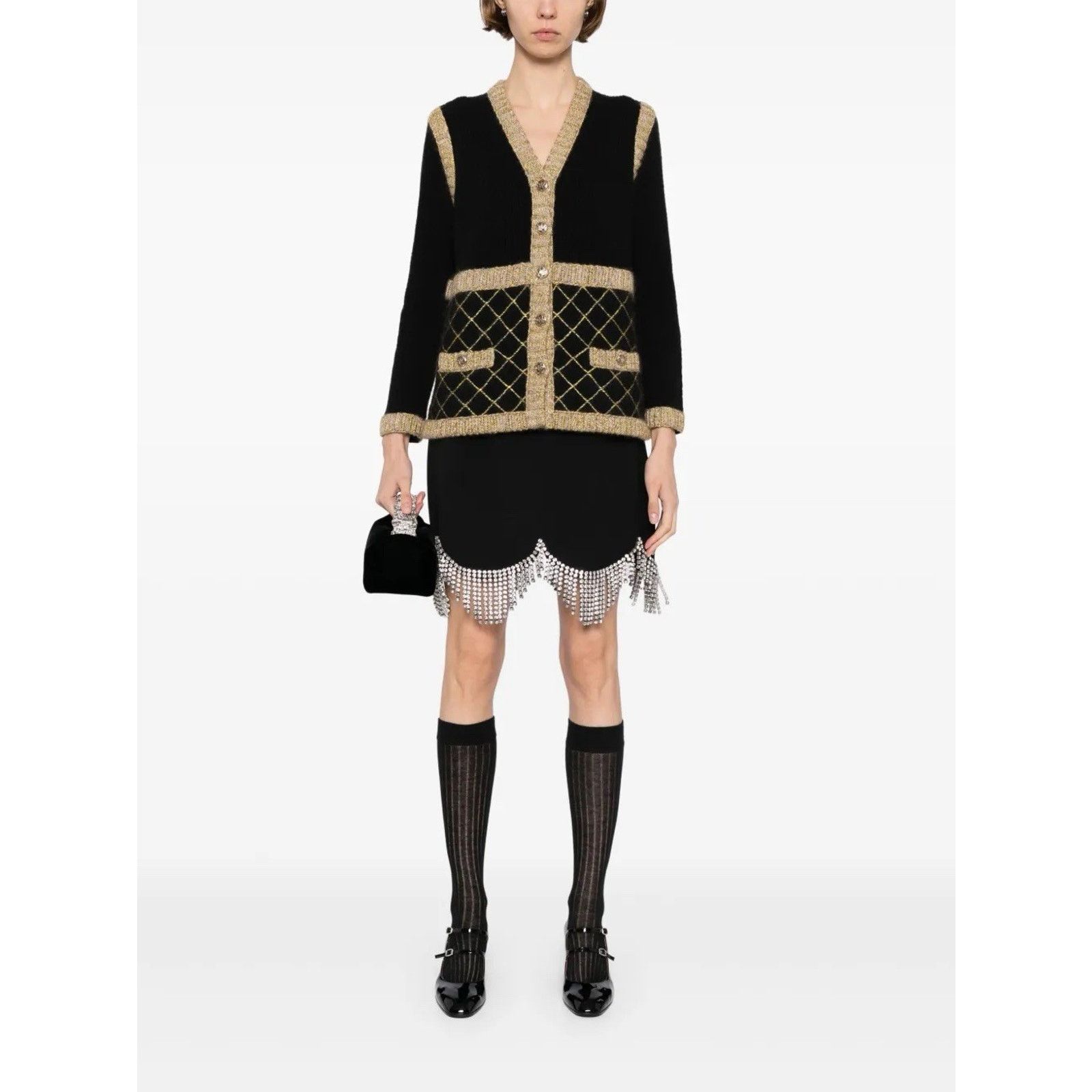 Chanel CHANEL Runway FW15 Brasserie Silk Cashmere 15K Cardigan FR42 Size M / US 6-8 / IT 42-44 - 5 Thumbnail