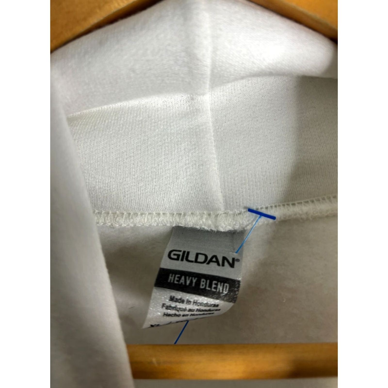 Gildan Gildan Hoodie Pullover 90s Grunge Music White XL Mens Printed Logo Graphic 2533 Size US S / EU 44-46 / 1 - 5 Thumbnail