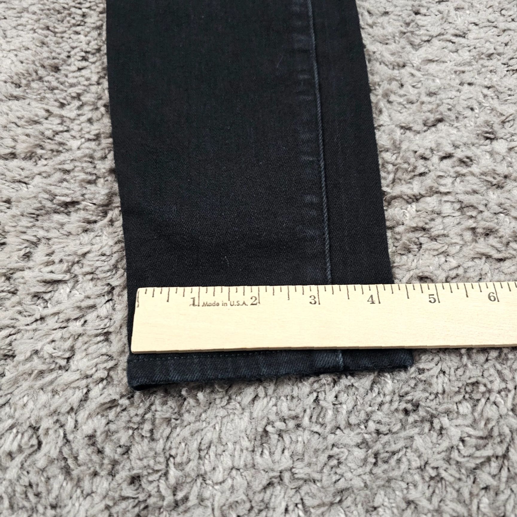 G-Star G-Star Raw Jeans Womens 26 Black High Rise Skinny Stretch Denim Kafey 23x28 Size 26" / US 2 / IT 38 - 7 Thumbnail