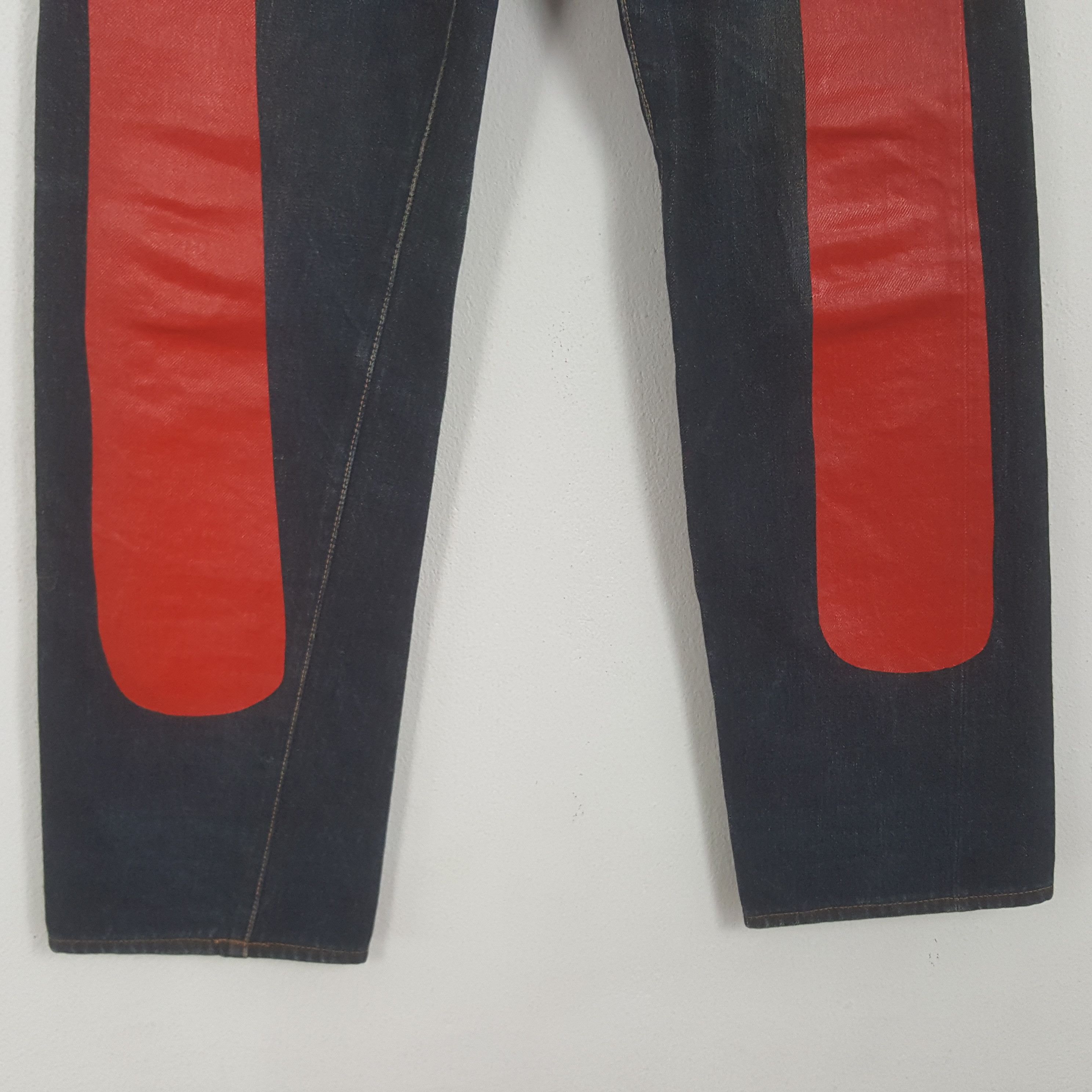 Evisu × Japanese Brand × Vintage Vintage Evisu Japanese Brand Daicock Custom Art Denim Jeans Size US 27 - 3 Thumbnail