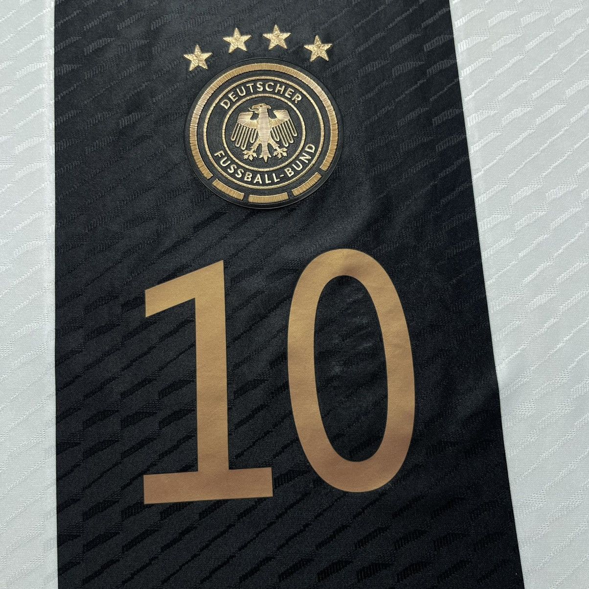 Adidas GERMANY ADIDAS 2022 WORLD CUP SOCCER HOME JERSEY #10 GNABRY Size US XXL / EU 58 / 5 - 5 Thumbnail