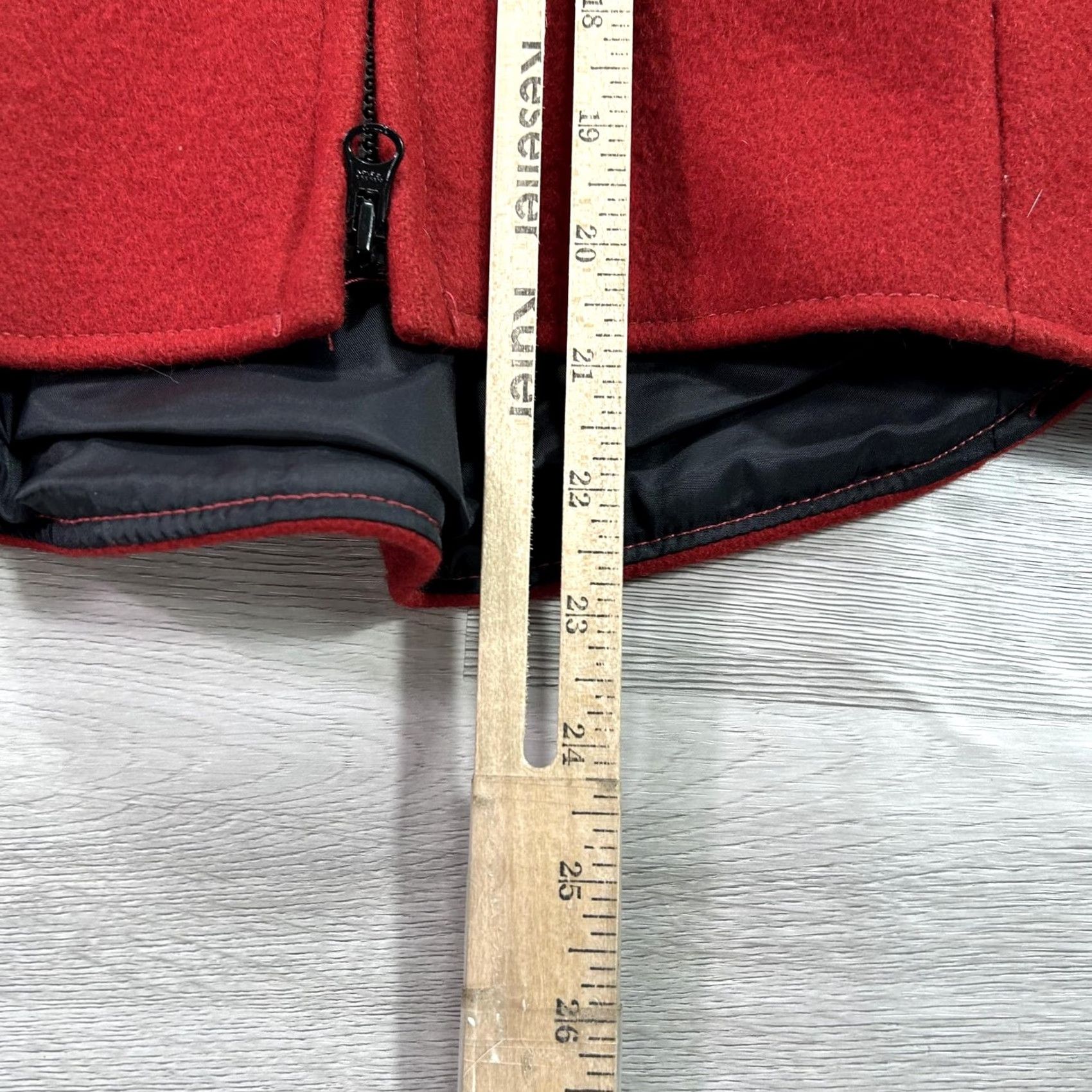 Vintage VINTAGE Schaefer Outfitter Vest Womens Small Red Wool Lined Full Zip Western USA Ranch Size S / US 4 / IT 40 - 6 Thumbnail