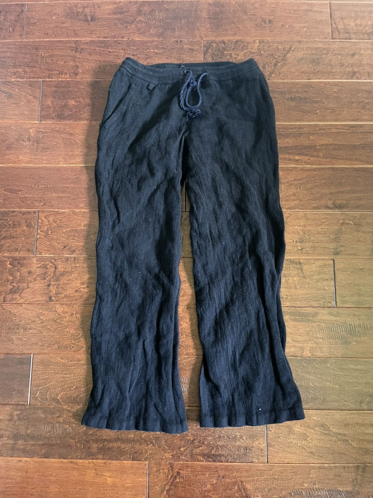 Number (N)ine 1998 Blue Tag Wool Pants Size US 28 / EU 44 - 1 Thumbnail