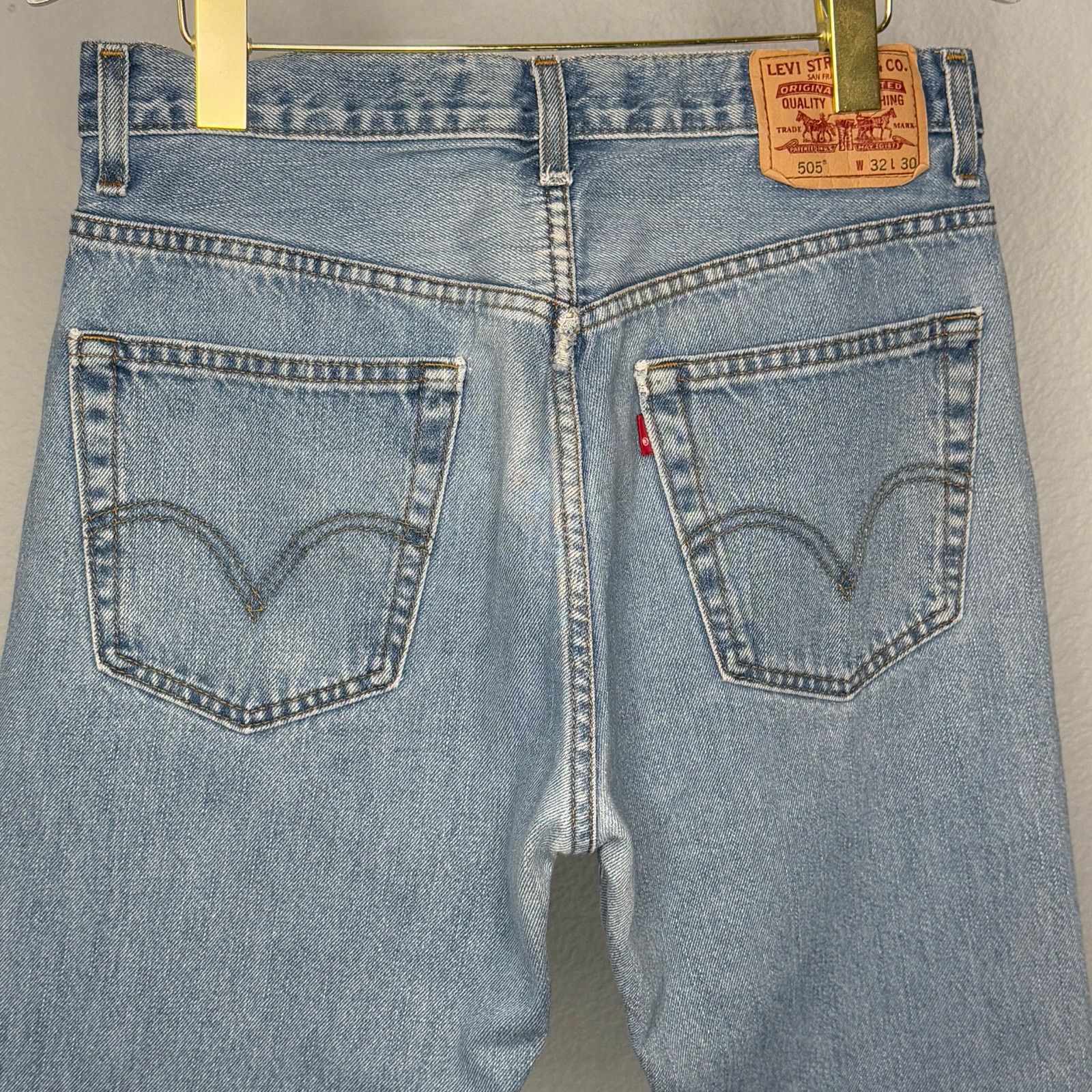 Levi's Levi 505 Regular fit jeans 32x30 Size US 32 / EU 48 - 7 Thumbnail