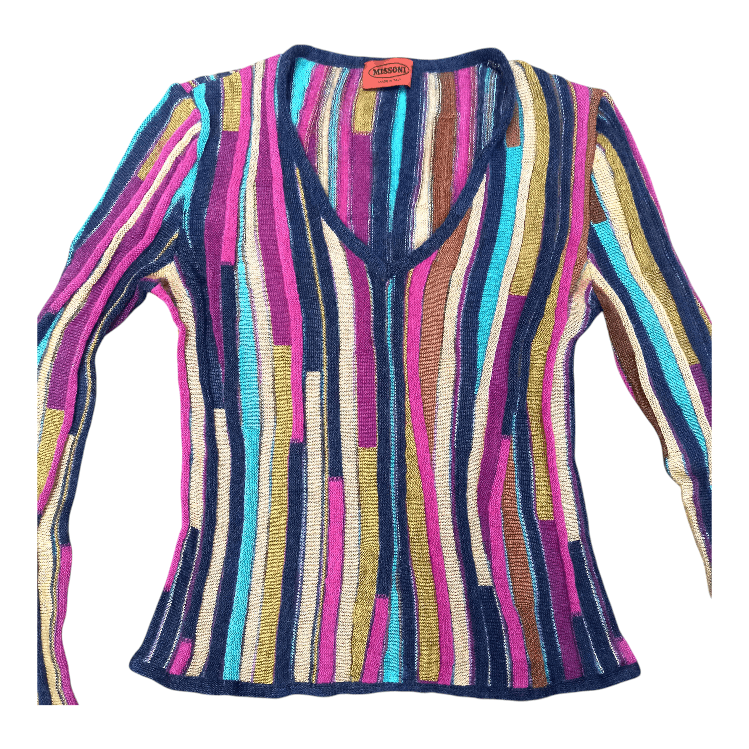 Missoni Sweater Multicollor Missoni Mohair Size S / US 4 / IT 40 - 3 Thumbnail