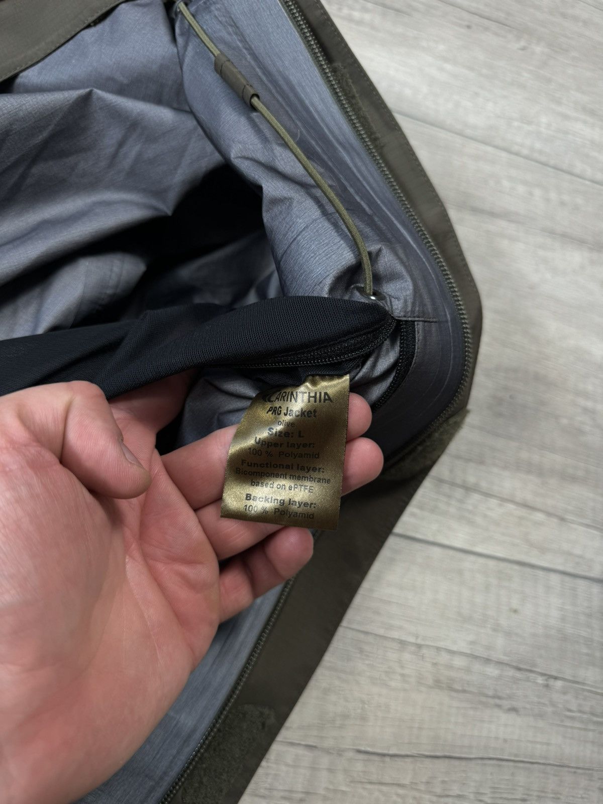 Goretex Carinthia PRG 2.0 Gore-Tex Jacket + Pants Set Olive Size L Size US L / EU 52-54 / 3 - 12 Thumbnail