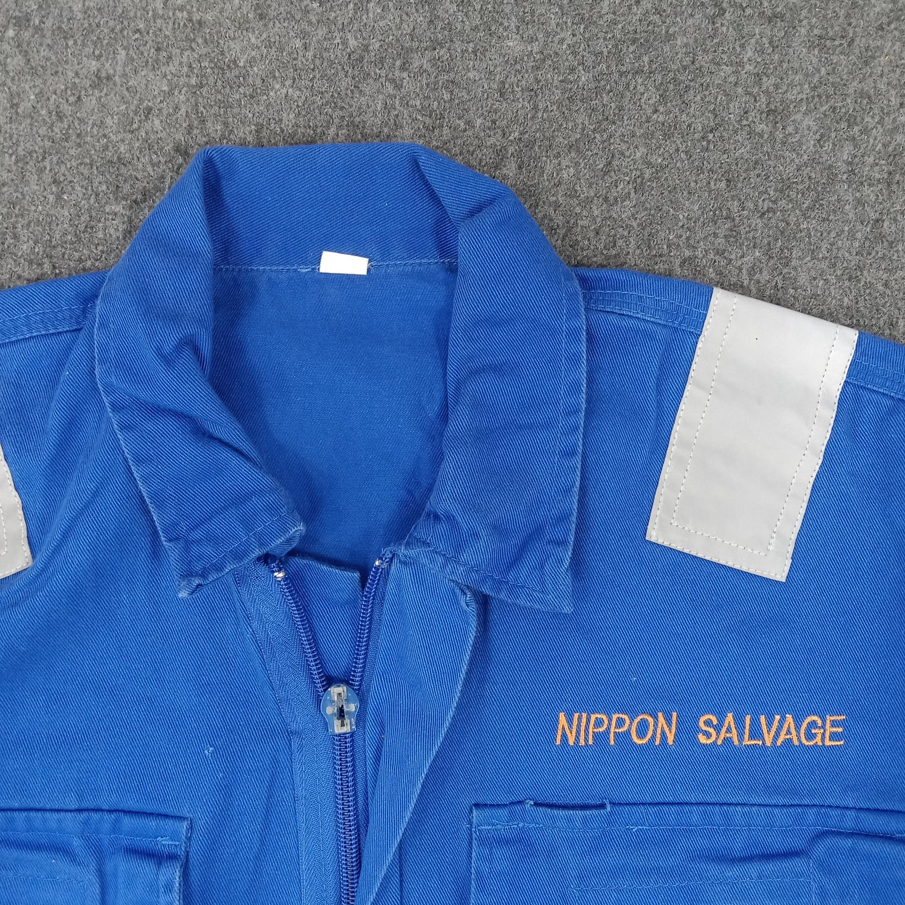 Vintage Nippon Salvage Japanese Brand Coverall Jacket Size US L / EU 52-54 / 3 - 7 Thumbnail