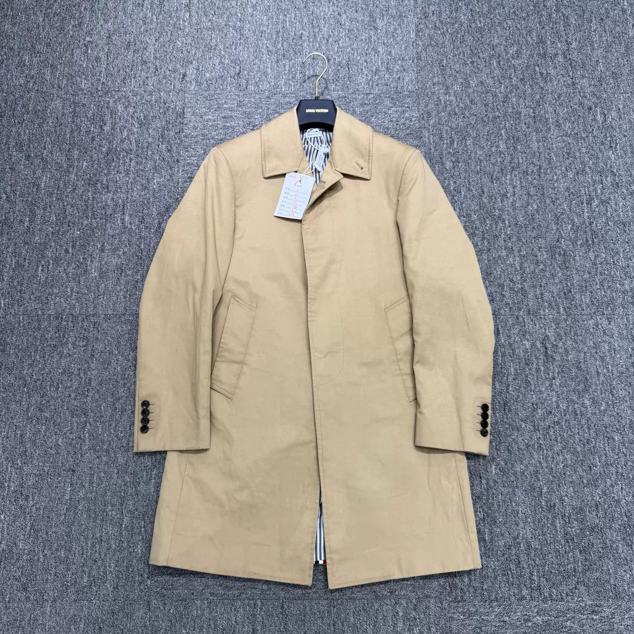 Thom Browne Thom Browne Beige Coat Size US XS / EU 42 / 0 - 1 Thumbnail