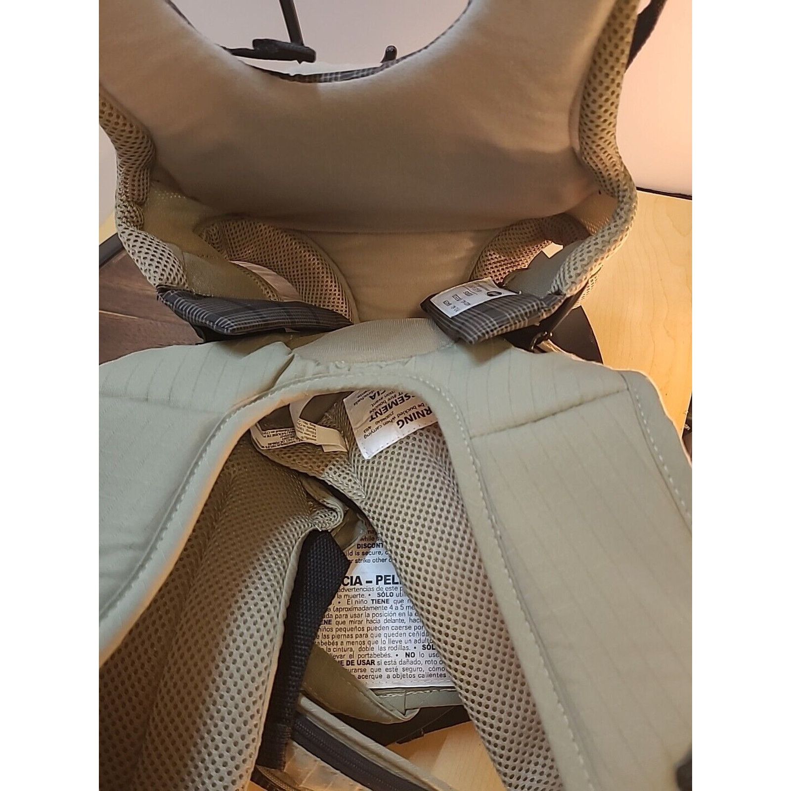 &Daughter Evenflo Snugli Front And Back Soft Baby Carrier 7lbs-26lbs Size ONE SIZE - 22 Thumbnail