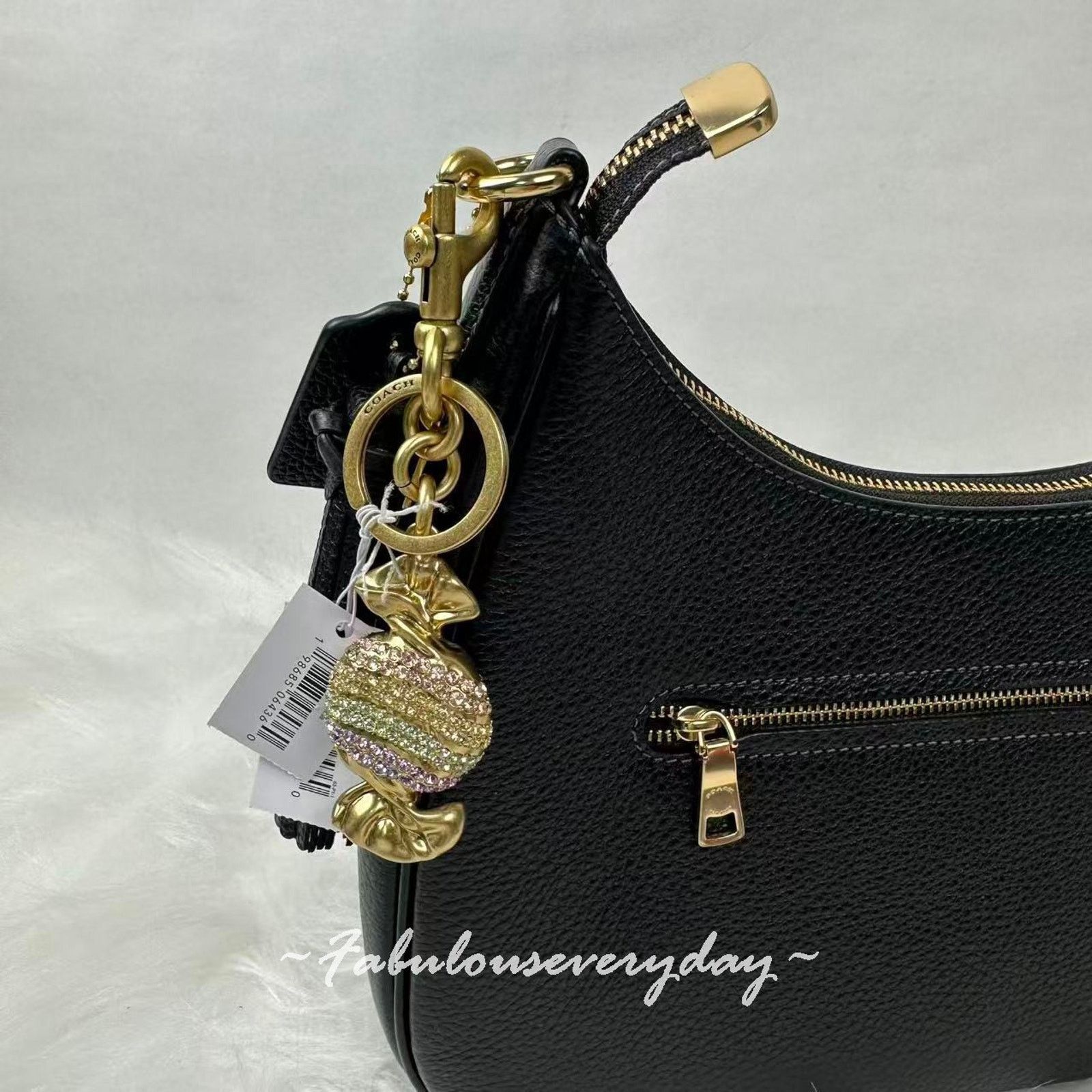 Coach Coach Candy Bag Charm in Brass Multi CDD09 NWT Size ONE SIZE - 2 Thumbnail