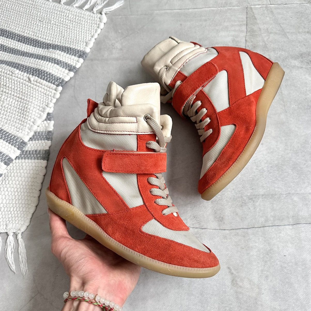 Isabel Marant Vintage Isabel Marant Style Bobby Bekett Wedge Sneakers Size US 9 / IT 39 - 5 Thumbnail