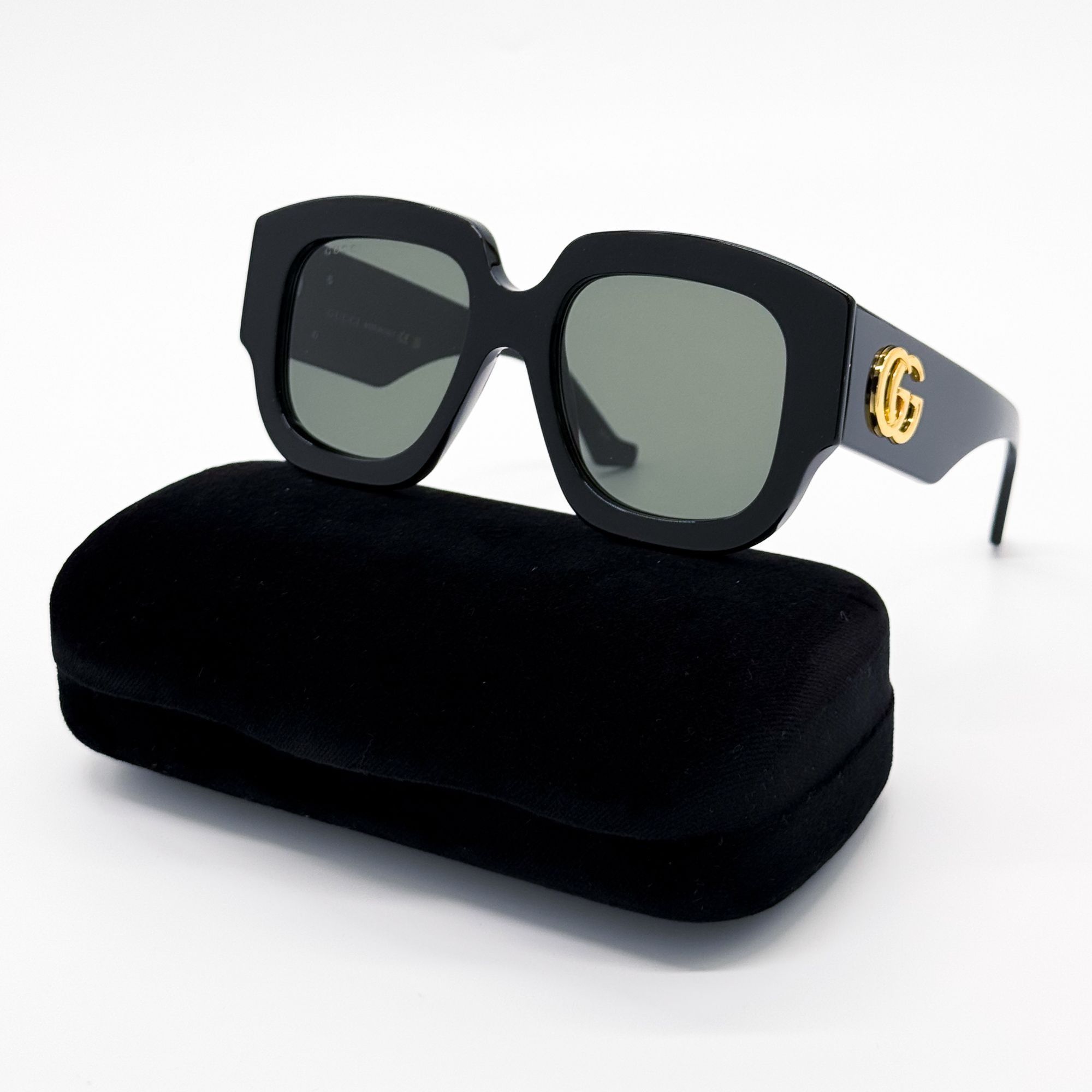Gucci NEW GUCCI GG1546S 001 SUNGLASSES WOMEN BLACK EYEWEAR Size ONE SIZE - 2 Thumbnail