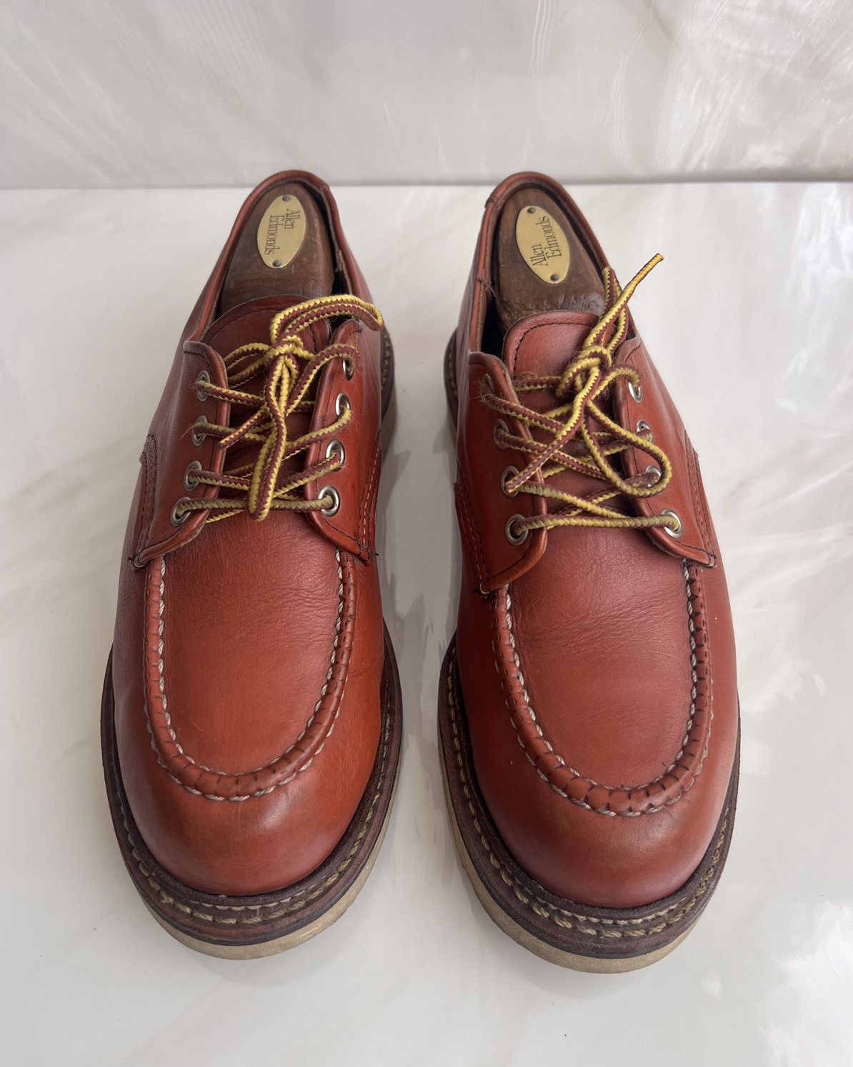 Red Wing Red wing #8103 Moc toe oxford brown leather boot size 7 D Size US 7 / EU 40 - 11 Thumbnail