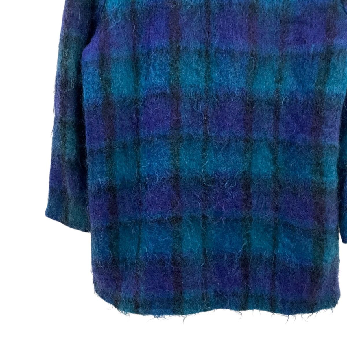 Other Vintage 90s Wayne Evans Mohair Coat Jacket Size US L / EU 52-54 / 3 - 12 Thumbnail