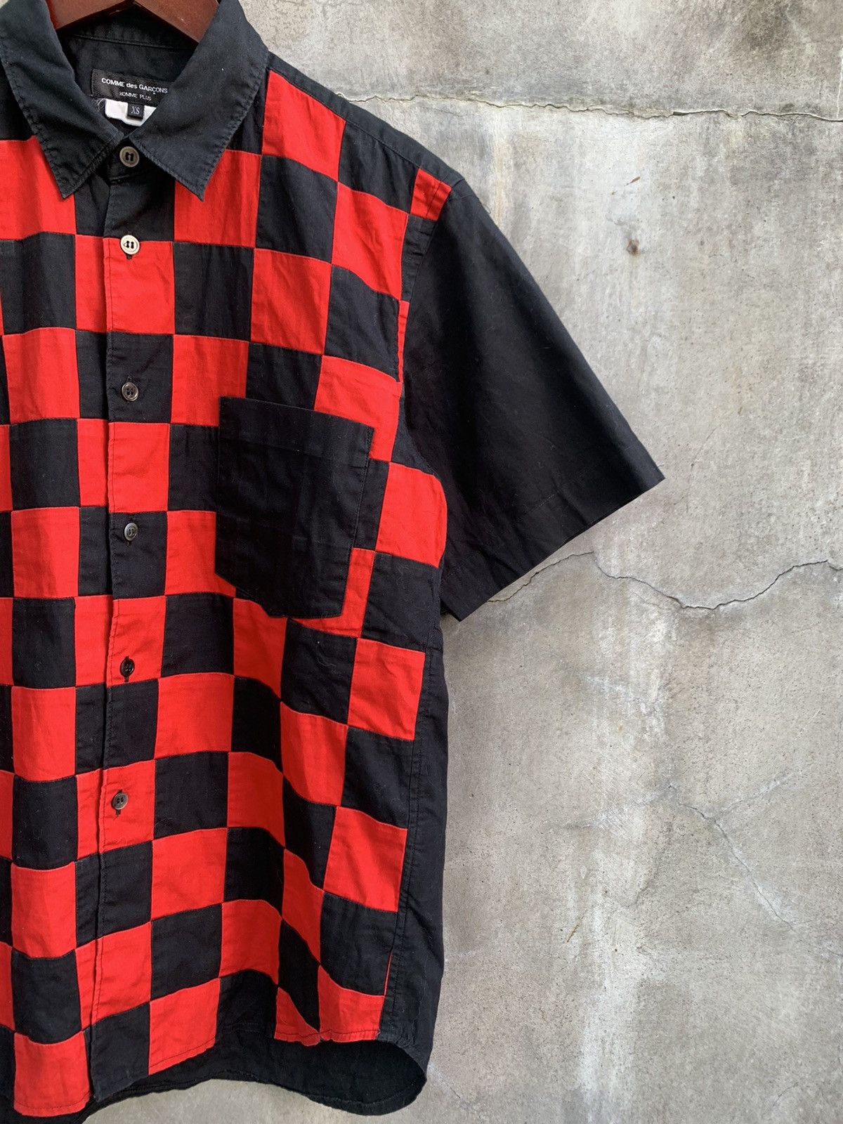 Comme des Garcons SS12 Checkerboard Button Up Shirt Size US M / EU 48-50 / 2 - 3 Thumbnail