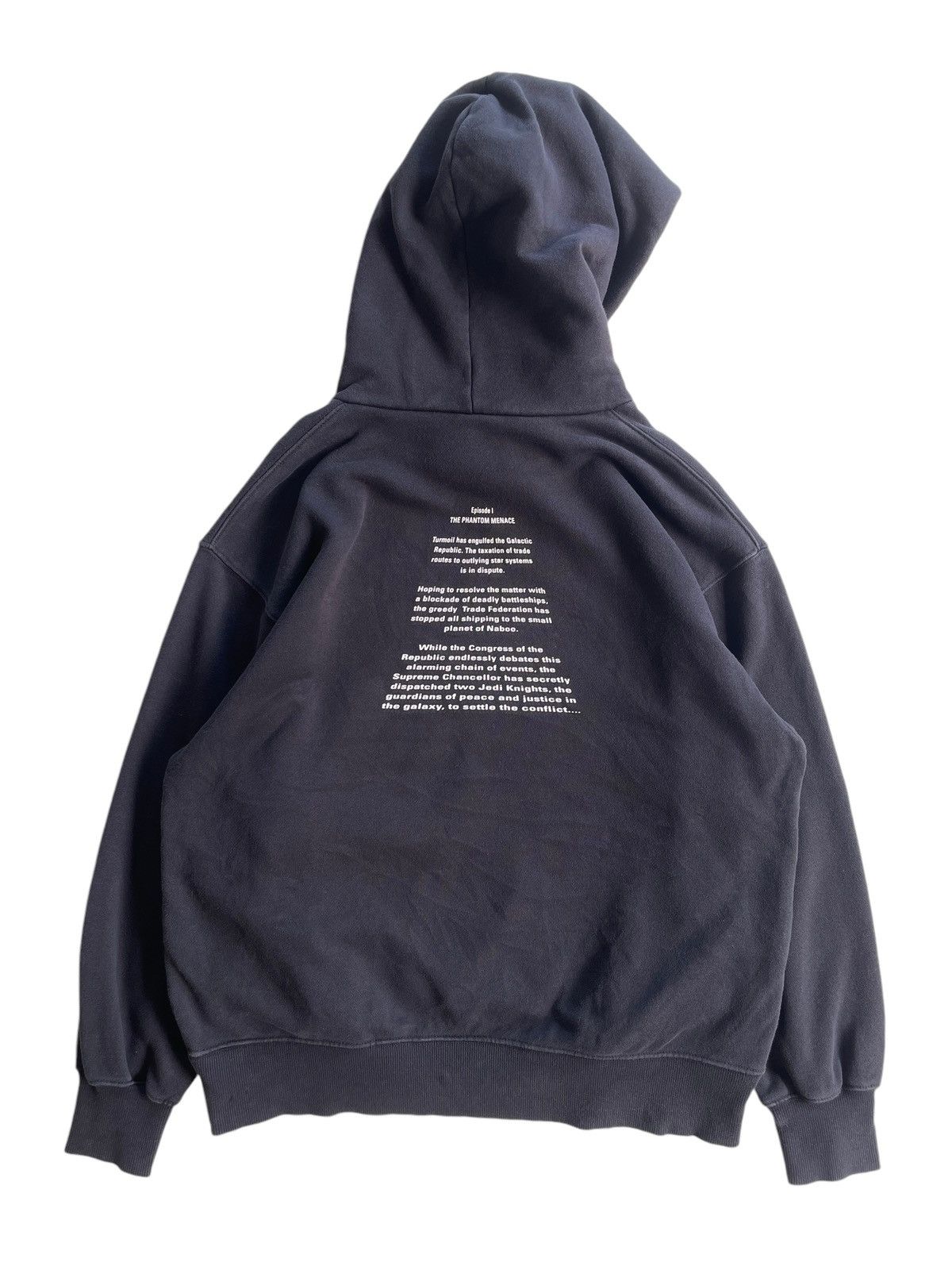 Star Wars Episode 1 "The Phantom Menace" Sweatshirt Hoodies Faded Size US L / EU 52-54 / 3 - 8 Thumbnail