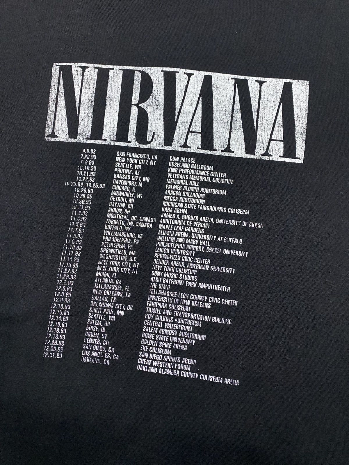 Band Tees × Vintage Vintage NIRVANA tee Size US XL / EU 56 / 4 - 3 Thumbnail
