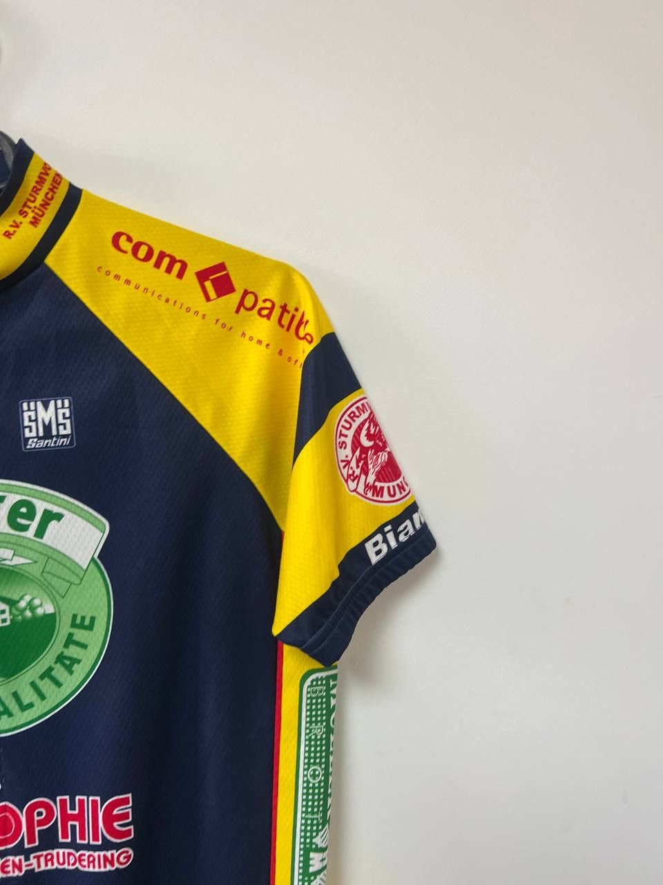 Other Vintage Sms Santini Cycling Jersey Bicycle Shirt Italy L Size US L / EU 52-54 / 3 - 11 Thumbnail