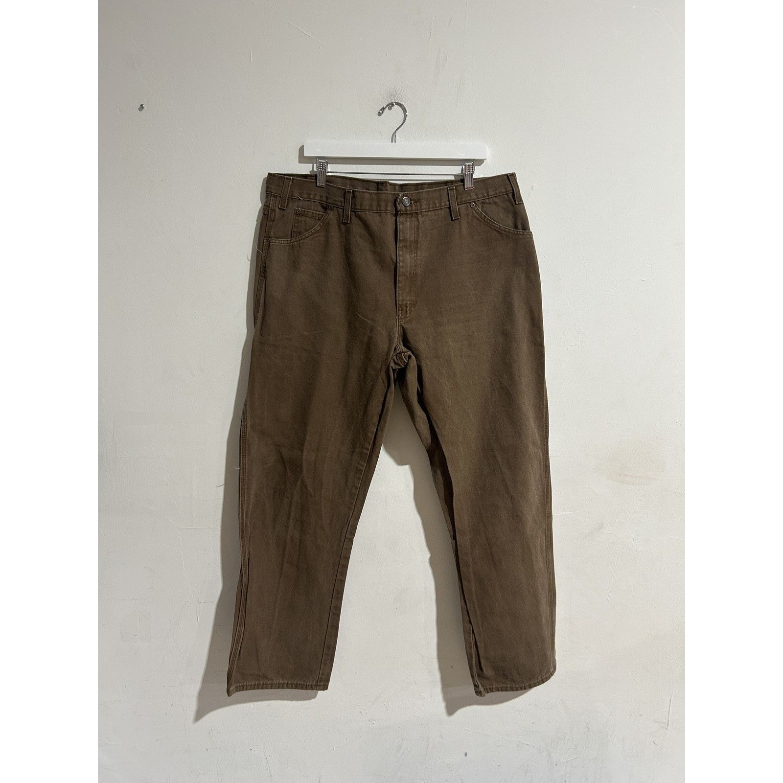 DICKIES BROWN CARPENTERS SIZE 40