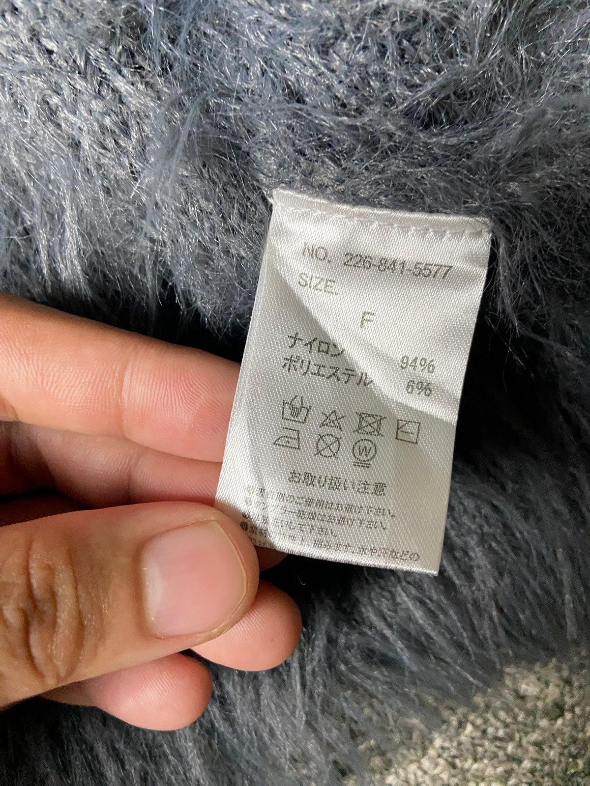 Japanese Brand Japanese Brand Faux Fur Shaggy Pullover Jacket (169) Size ONE SIZE - 5 Thumbnail