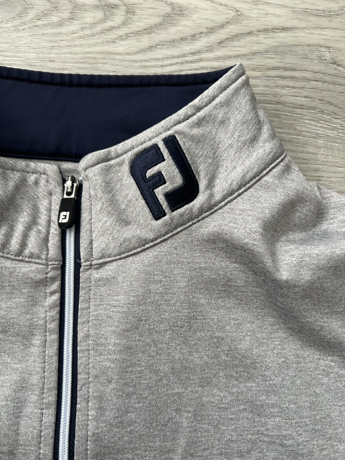 Footjoy Footjoy ProDry Golf Half-Zip Vest - Heather Gray Medium M Size US M / EU 48-50 / 2 - 3 Thumbnail