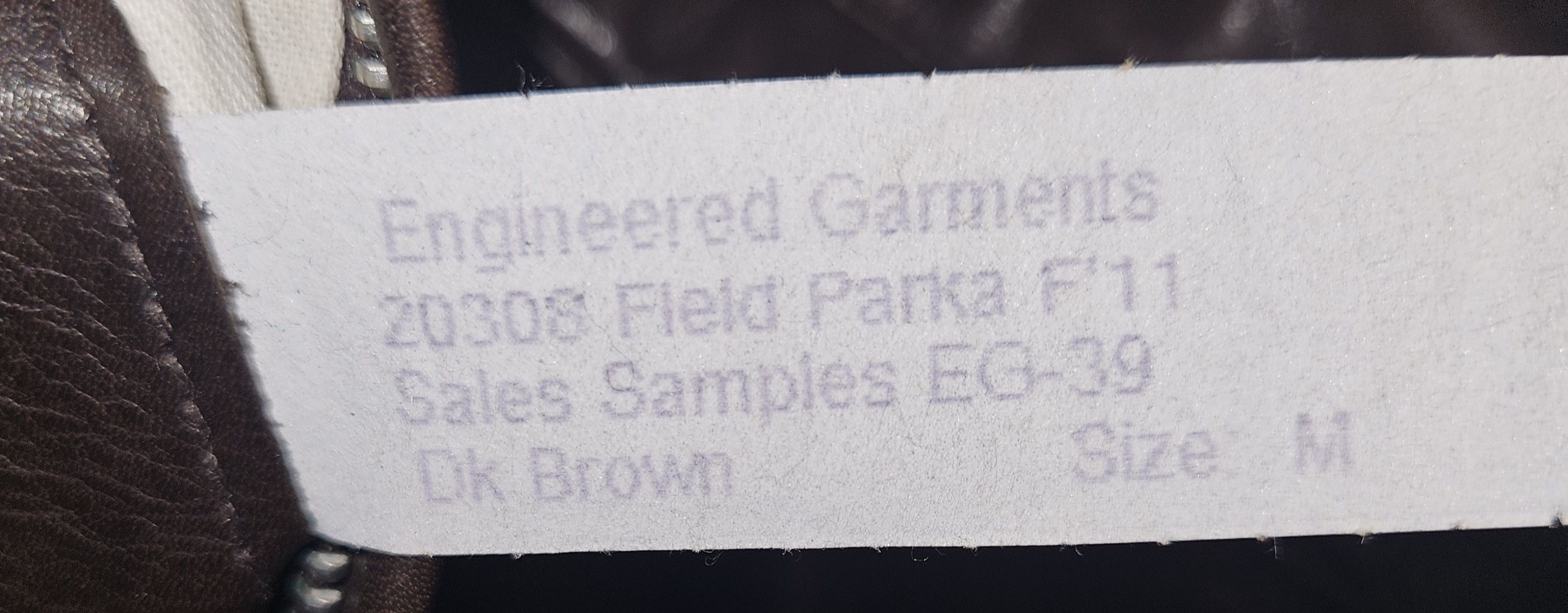 Engineered Garments Engineered Garments x Golden Bear Leather Field Parka Sample Size US M / EU 48-50 / 2 - 5 Thumbnail
