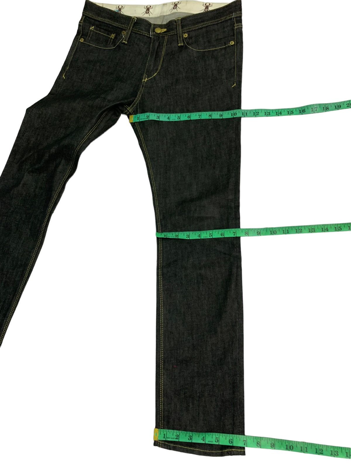 PHENOMENON 🔥Vintage Japanese Brand Phenomenon Slim Fit Jeans Size US 33 - 13 Thumbnail
