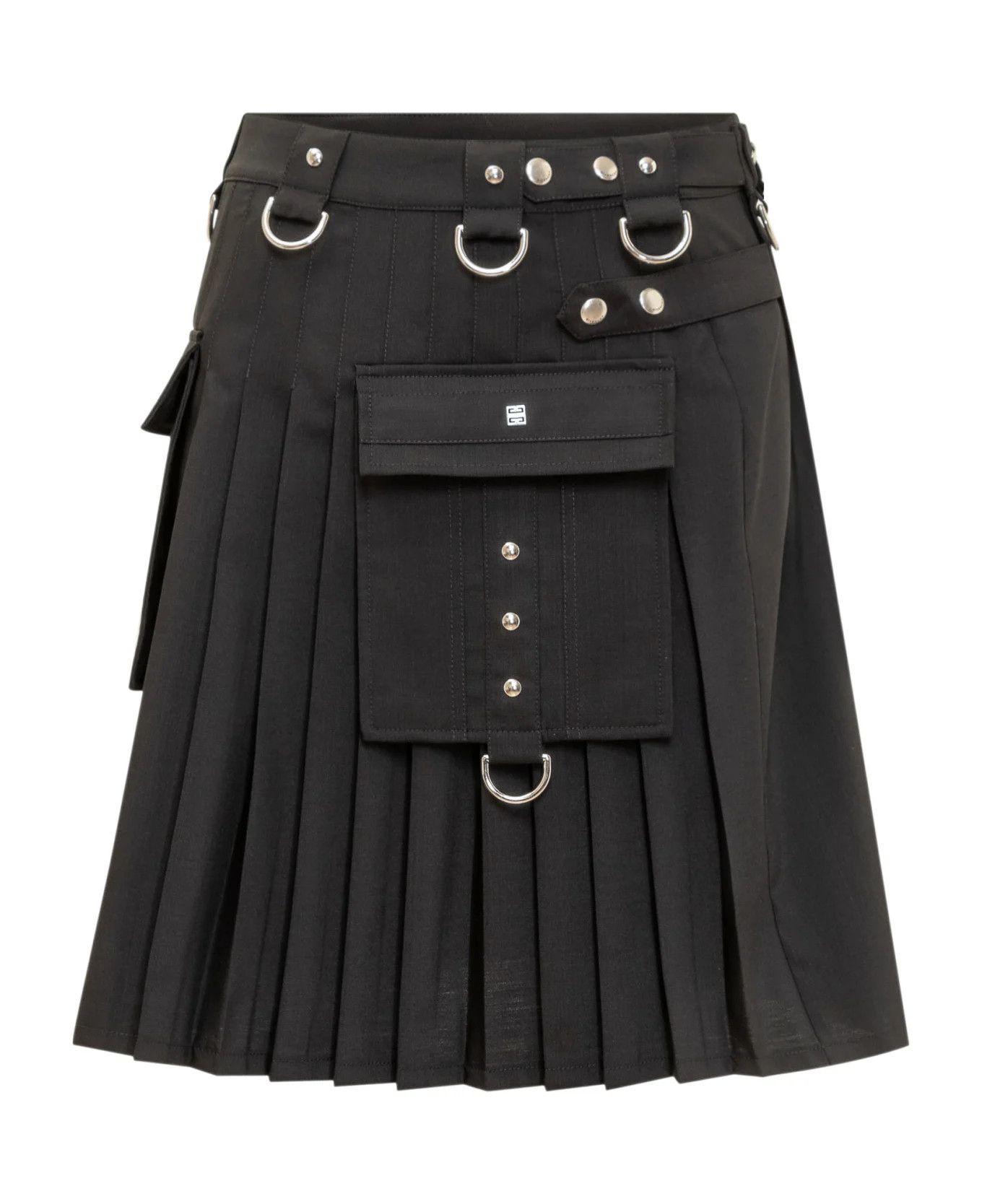 o1y0925 Mini Skirt in Black