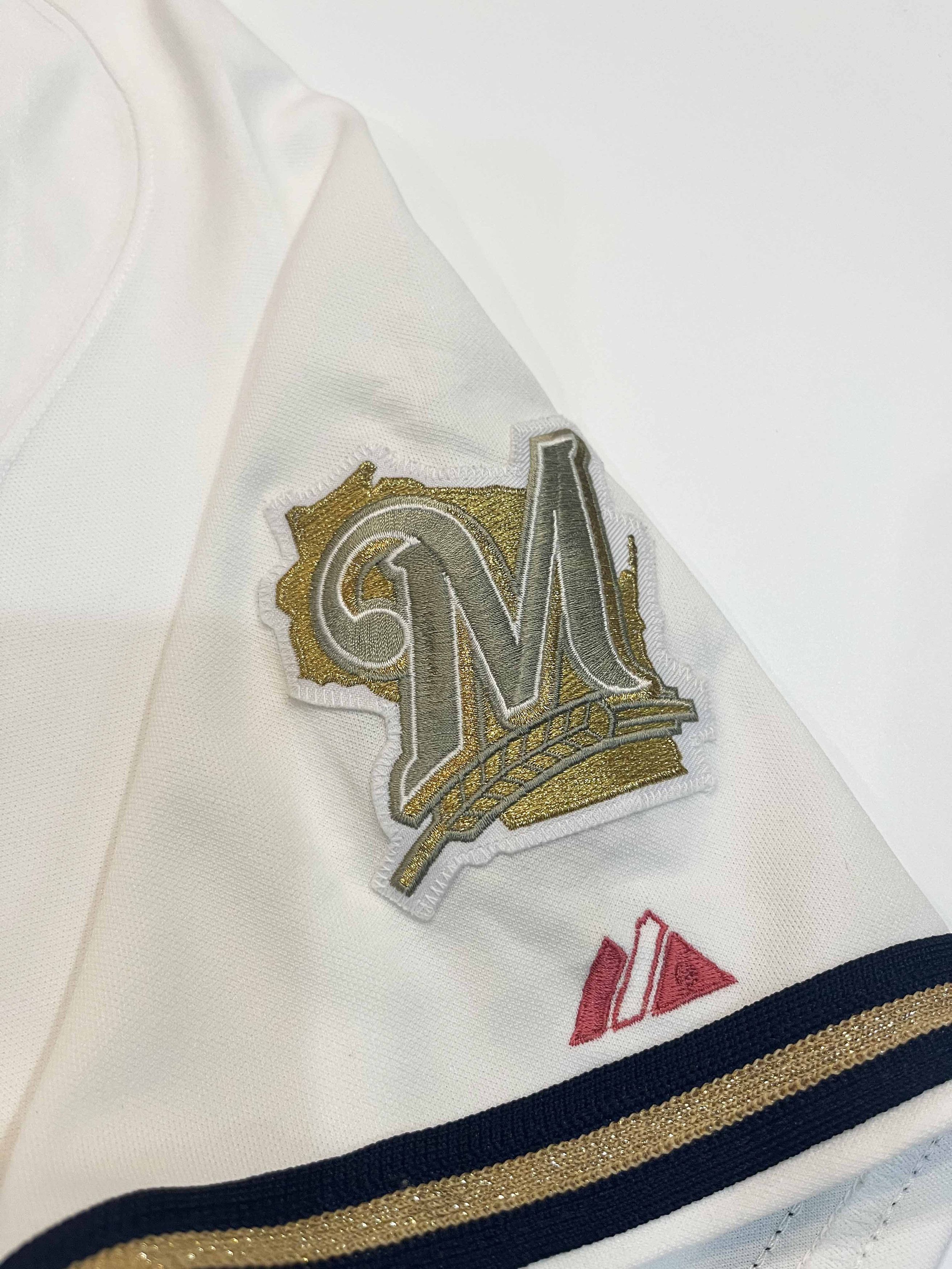 MLB × Majestic Majestic Authentic MLB Milwaukee Brewers Jersey Size US M / EU 48-50 / 2 - 3 Thumbnail